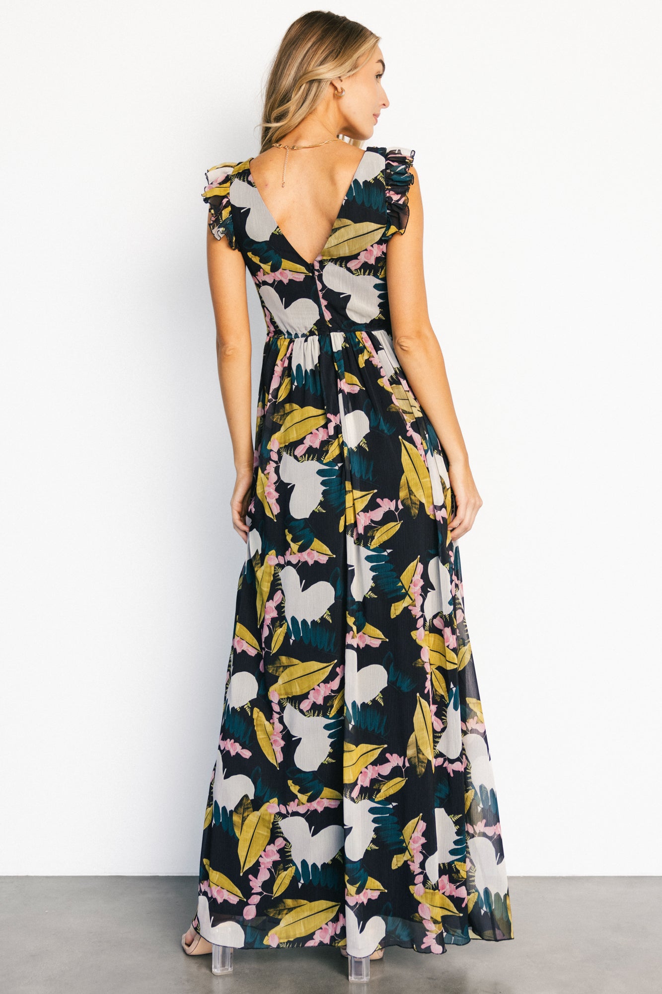 Esperanza Maxi Dress | Black Multi