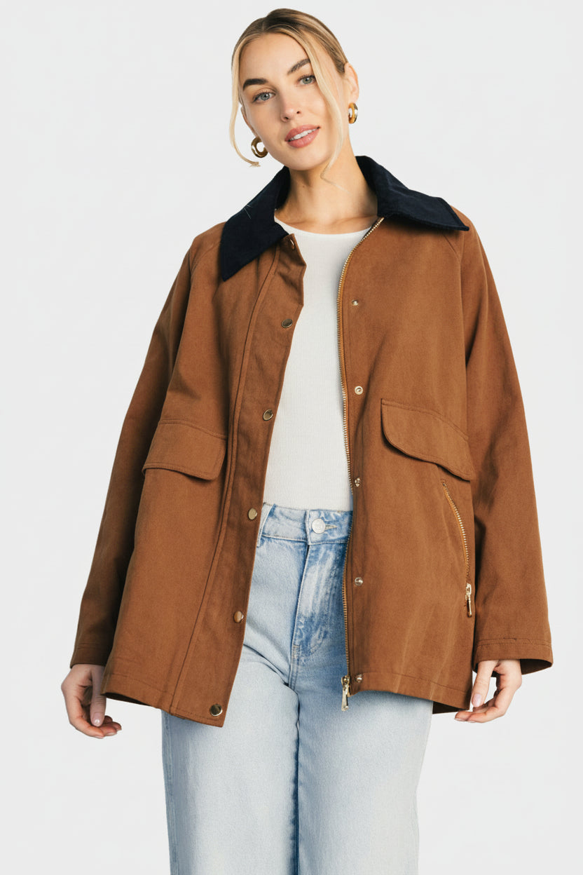 Callahan Barn Jacket | Cognac