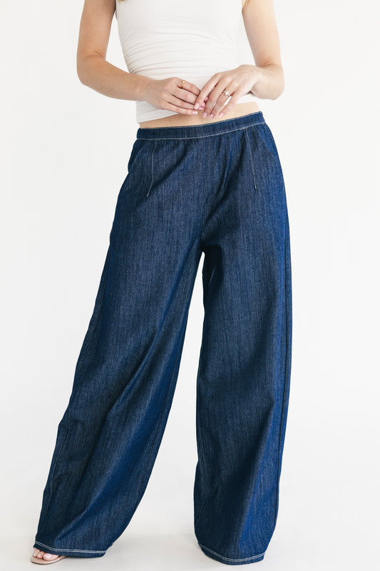Xandria Pants | Dark Denim