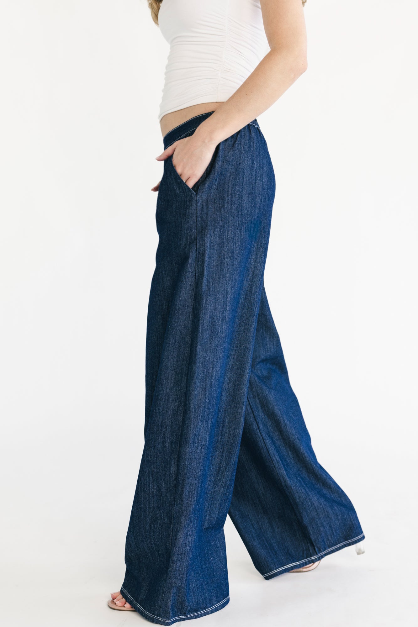 Xandria Pants | Dark Denim