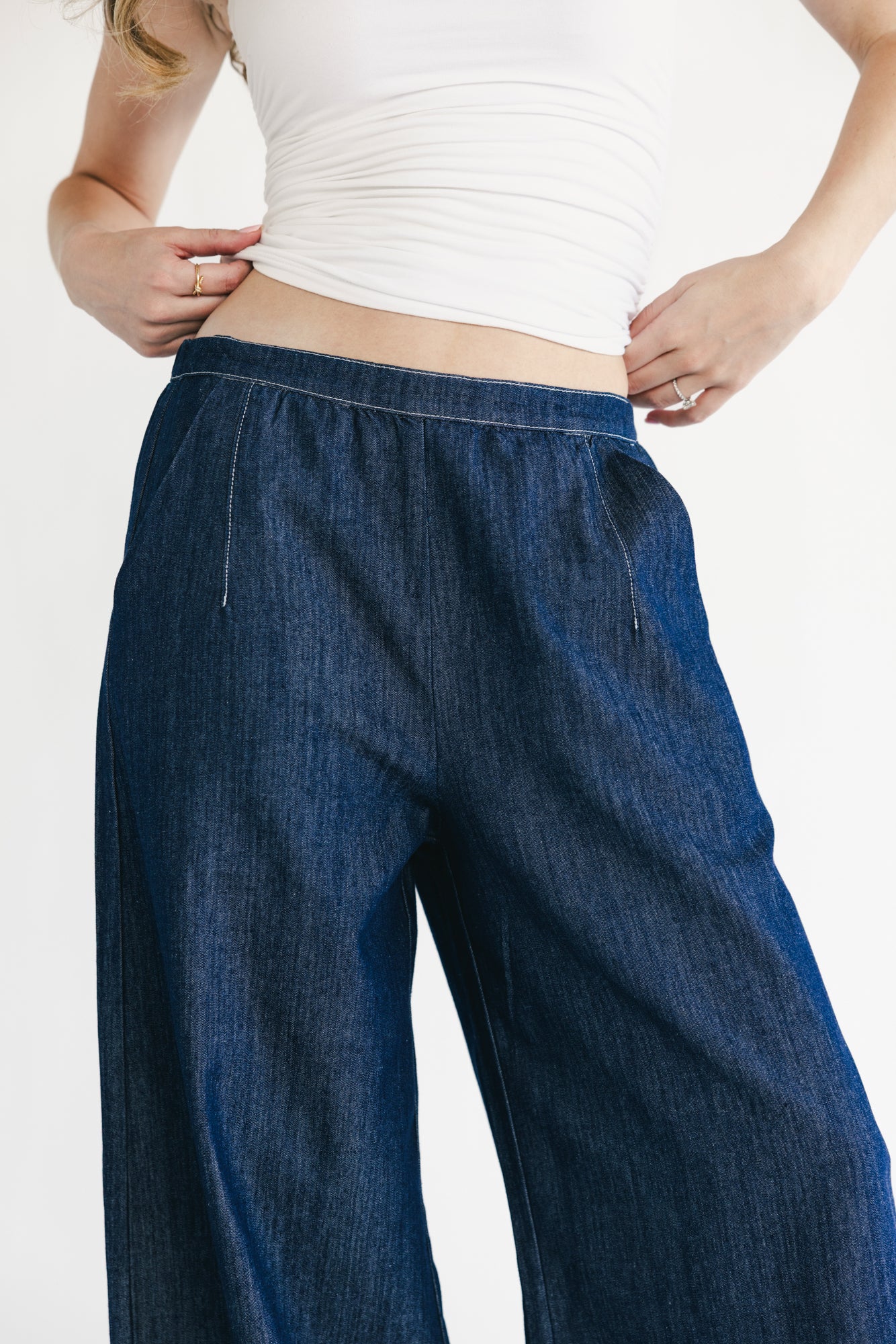 Xandria Pants | Dark Denim