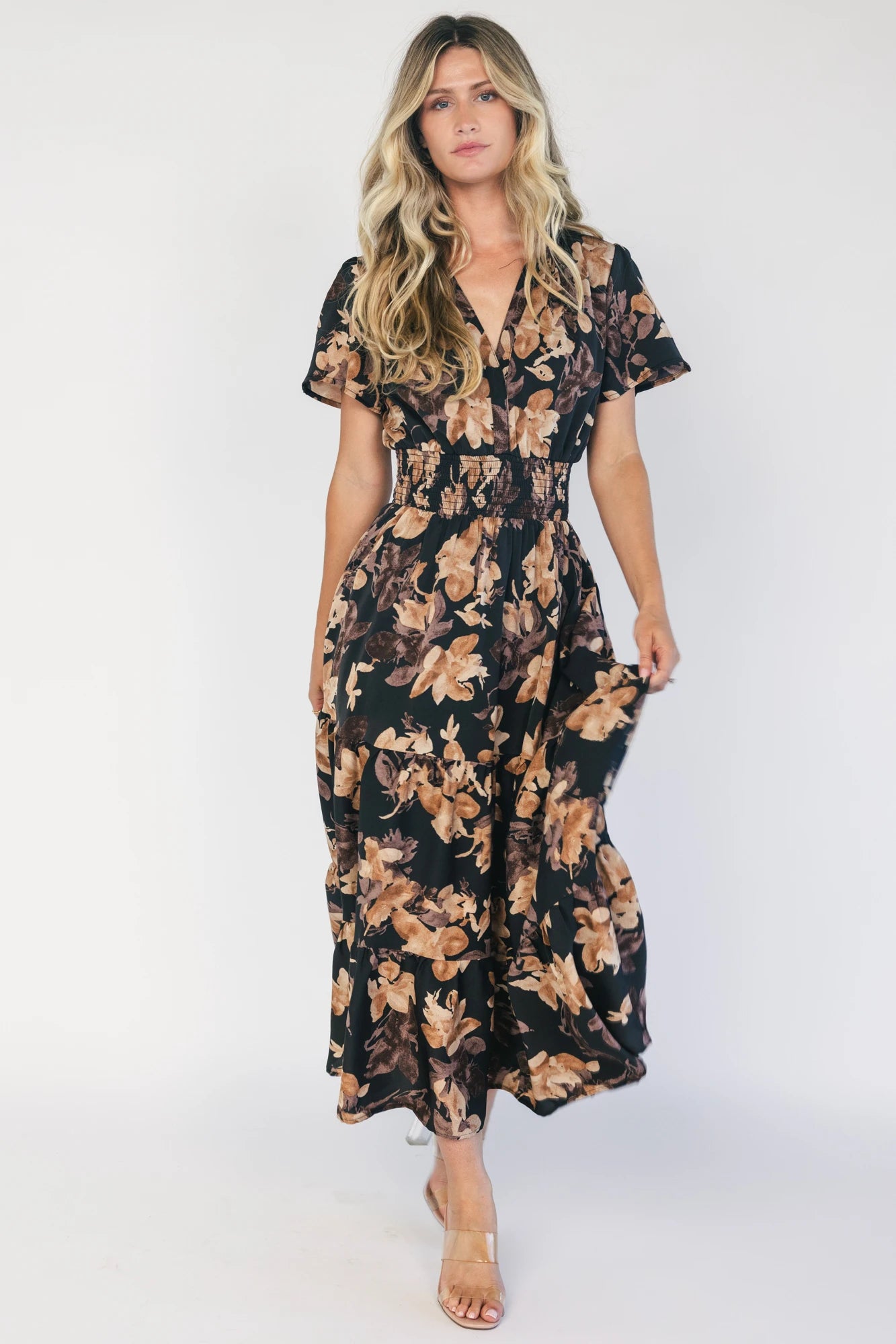 Holland Dress | Black + Clove Multi
