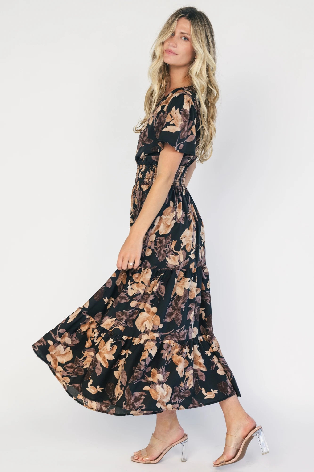 Holland Dress | Black + Clove Multi