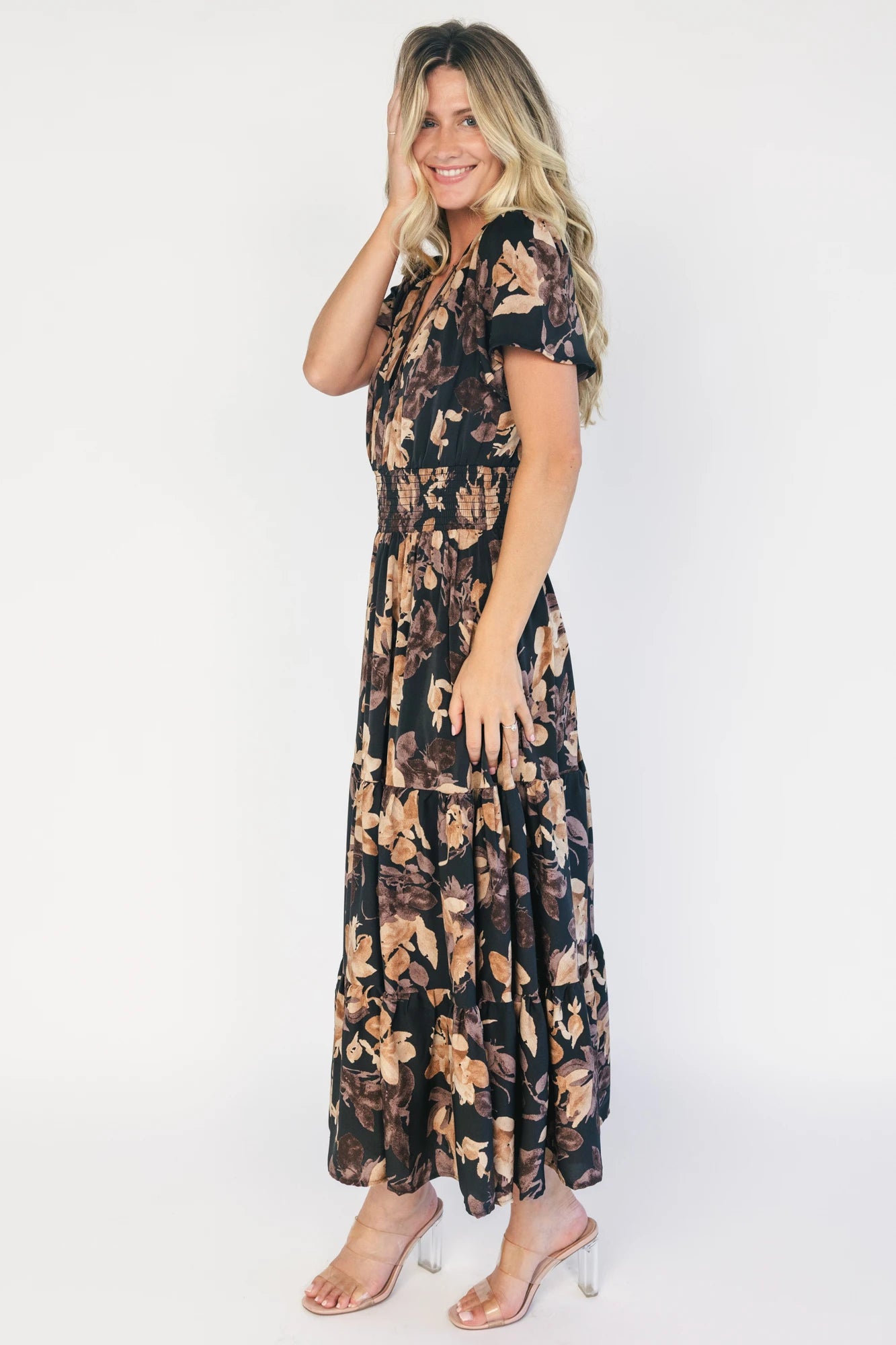Holland Dress | Black + Clove Multi