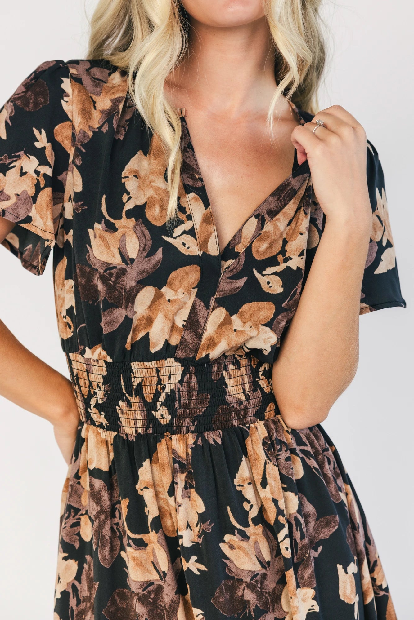 Holland Dress | Black + Clove Multi