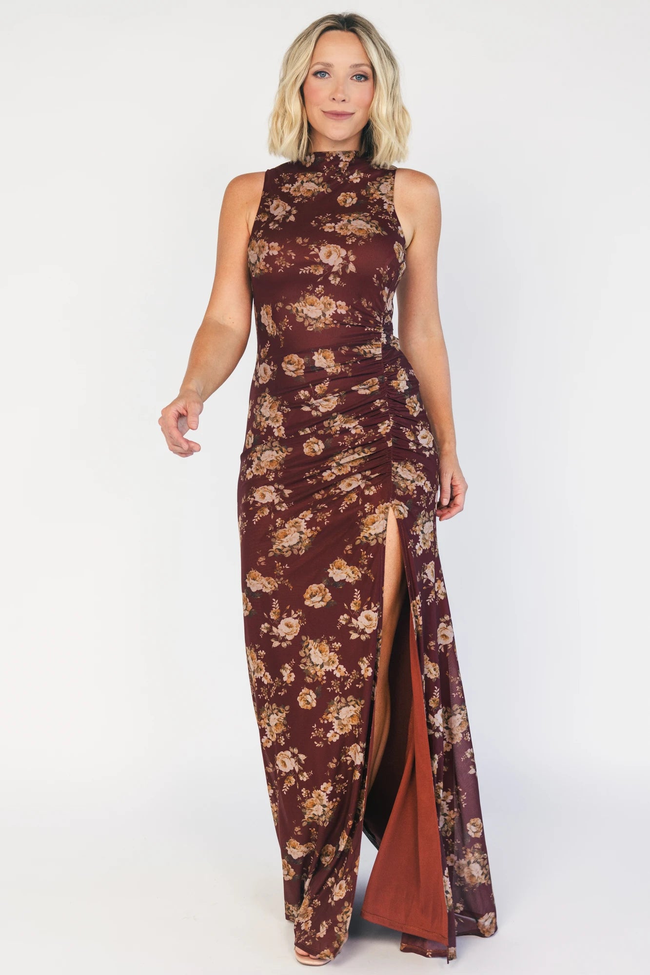 Vanderbilt Maxi Dress | Mahogany Floral