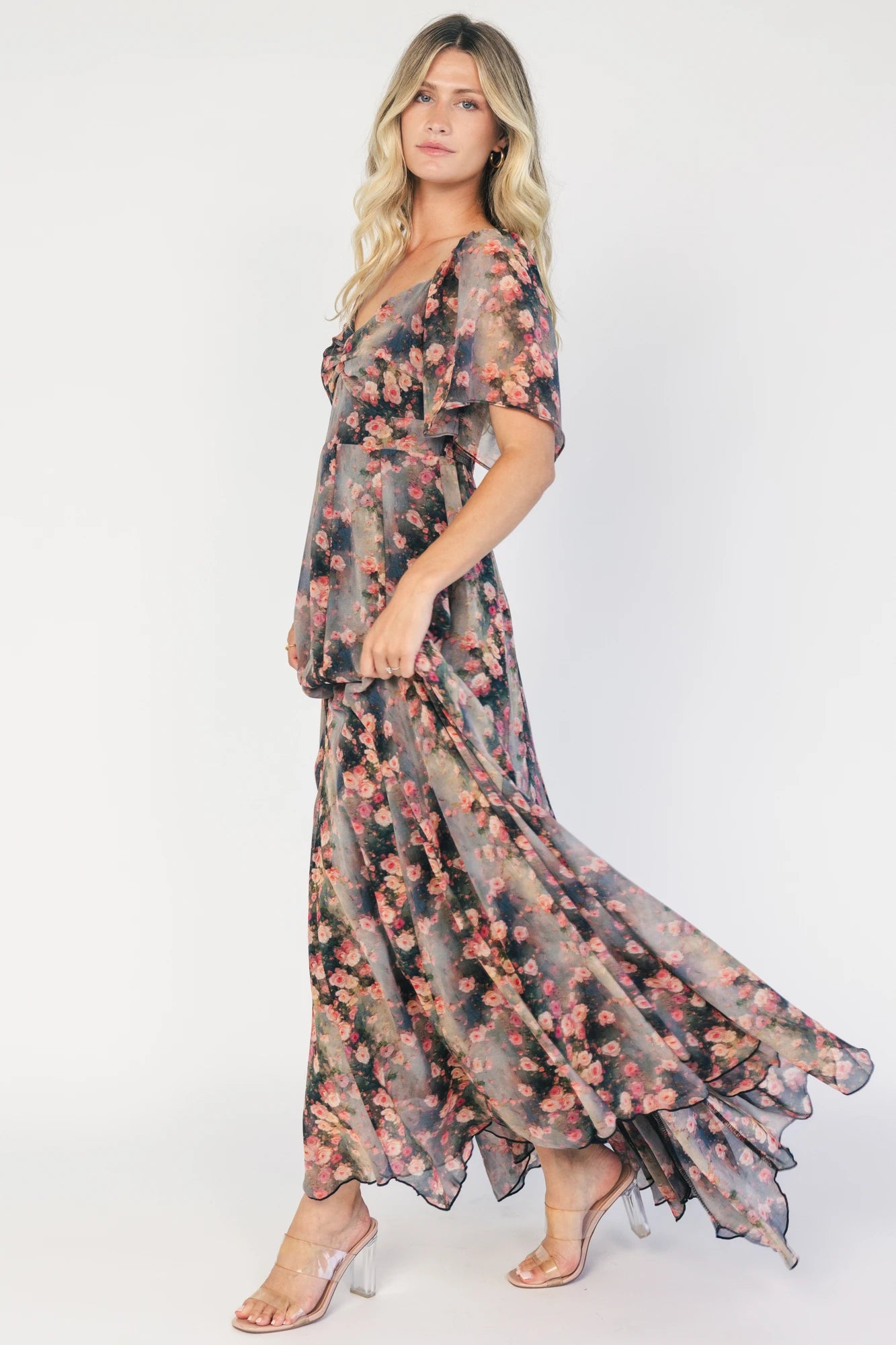 Positano Maxi Dress | Multi Floral