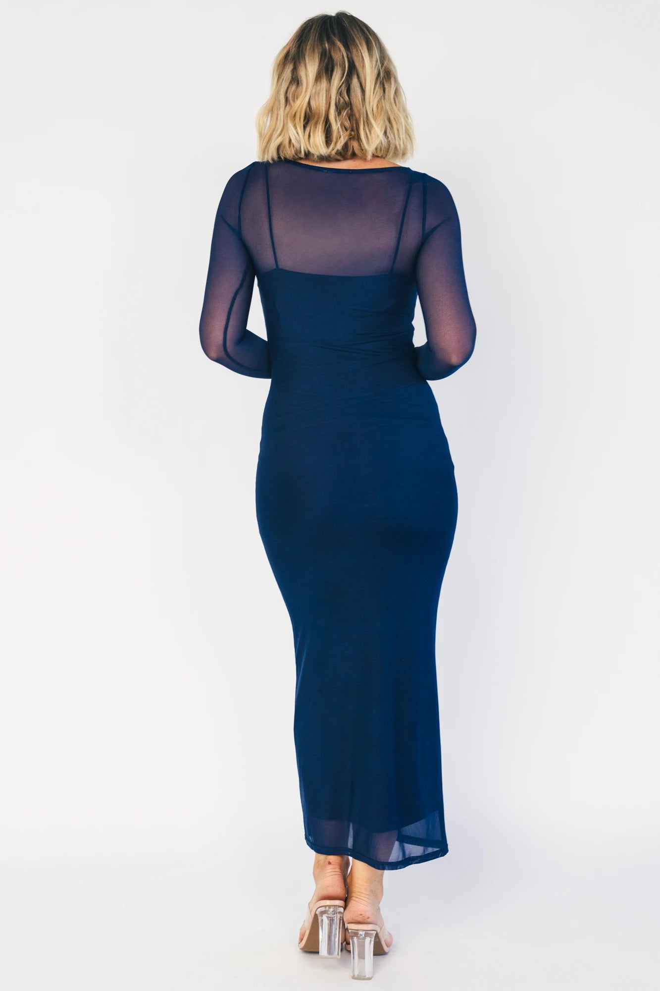 Darya Mesh Midi Dress