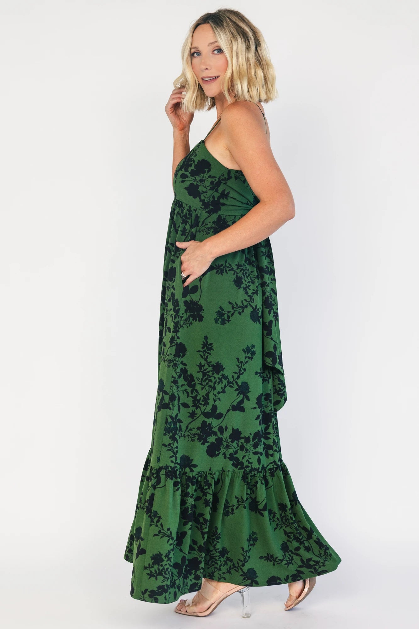 Rowan Tank Maxi Dress | Deep Olive