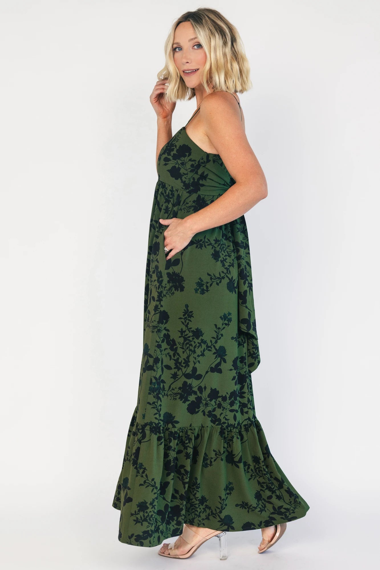 Rowan Tank Maxi Dress | Deep Olive