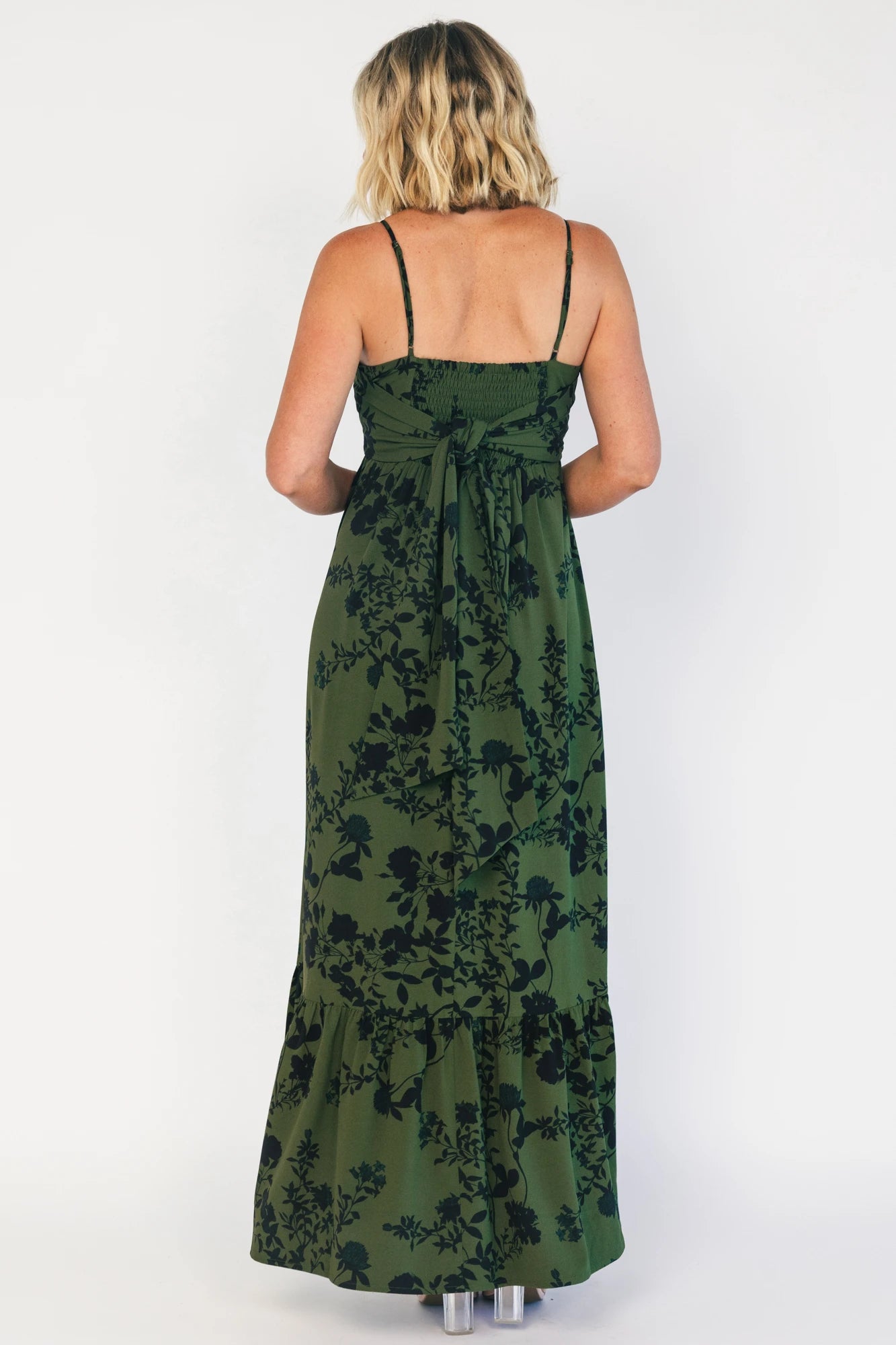 Rowan Tank Maxi Dress | Deep Olive