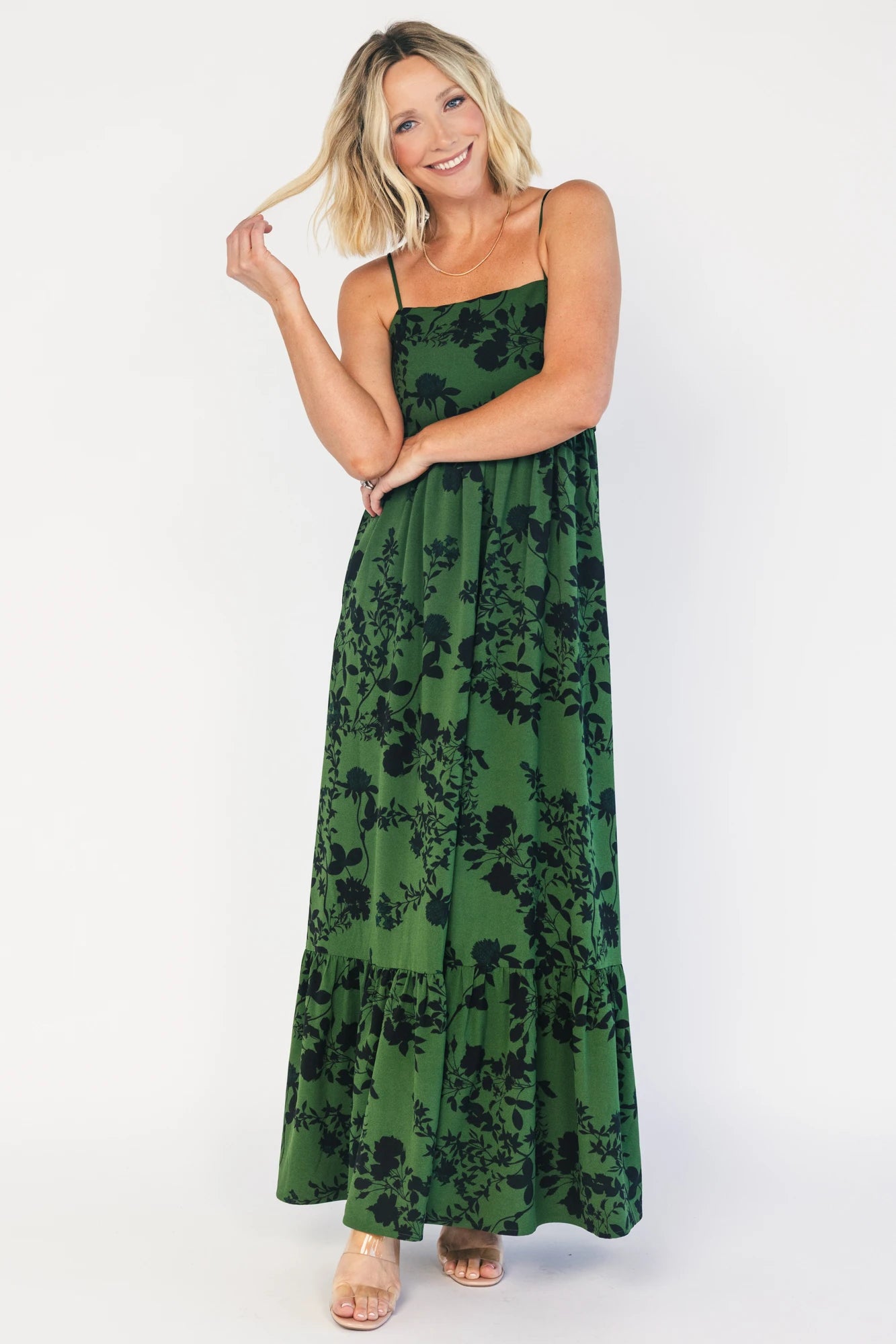 Rowan Tank Maxi Dress | Deep Olive