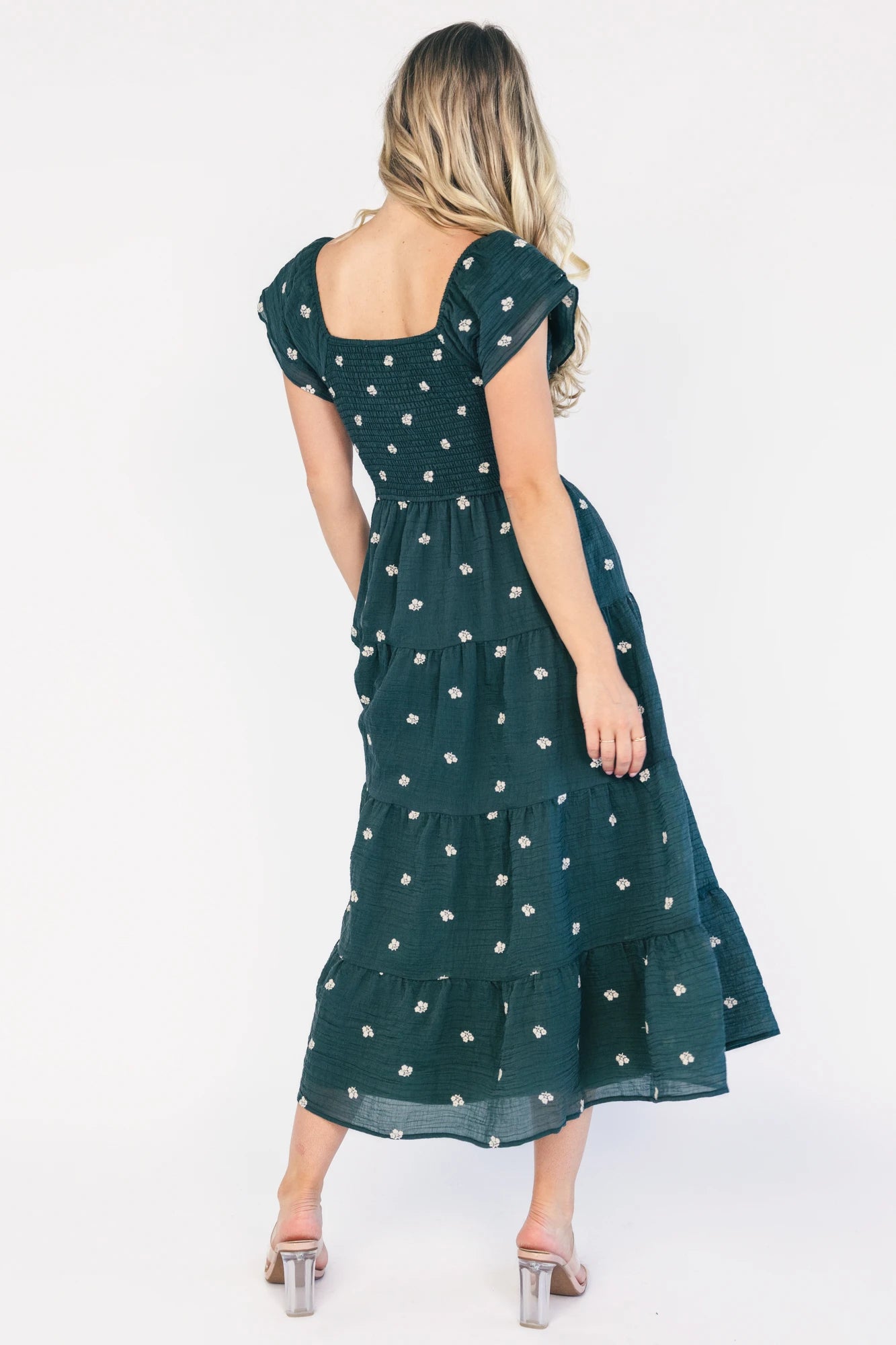 Waverly Midi Dress | Deep Topaz Floral