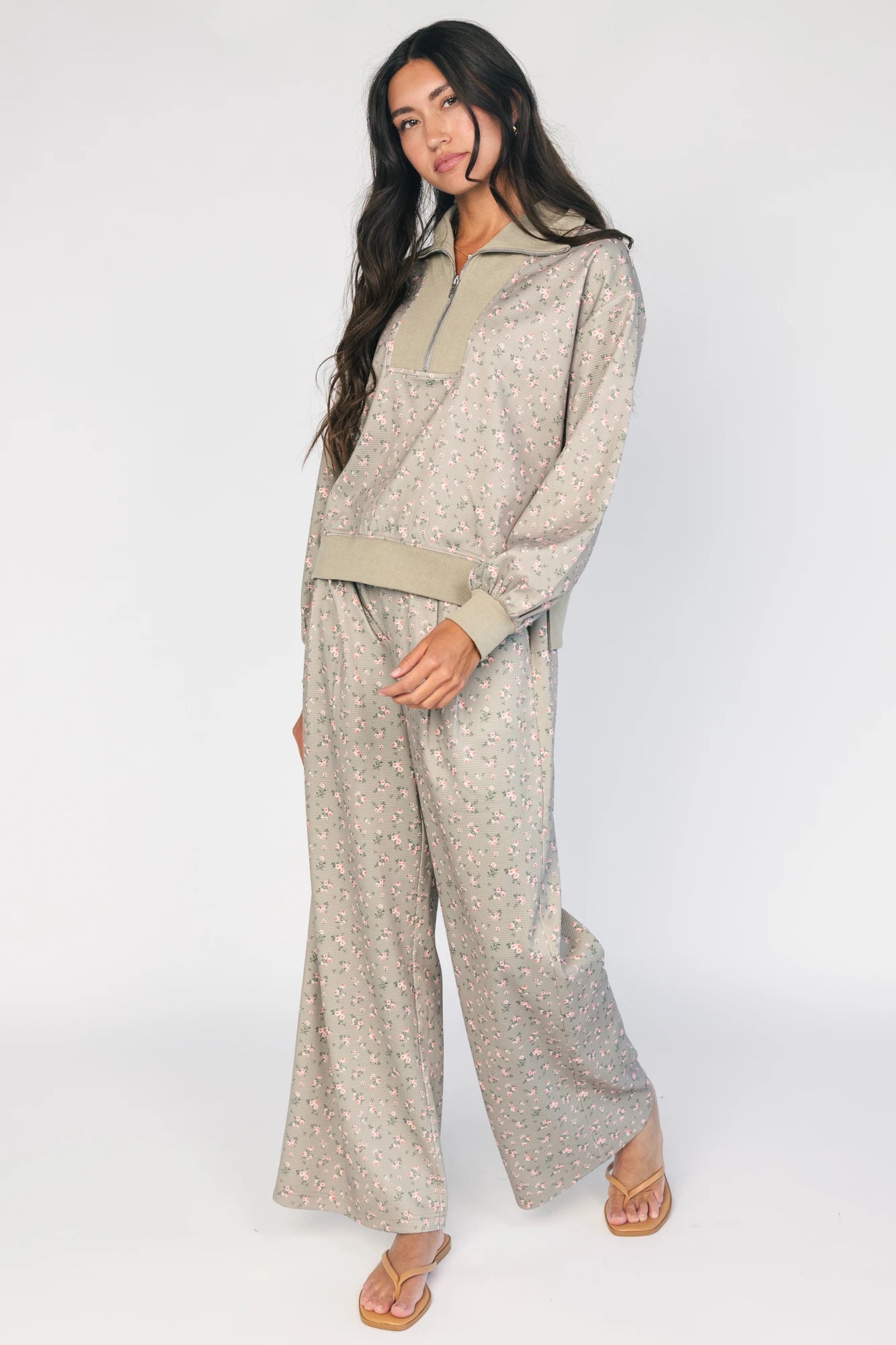 Diana Lounge Set | Olive Floral