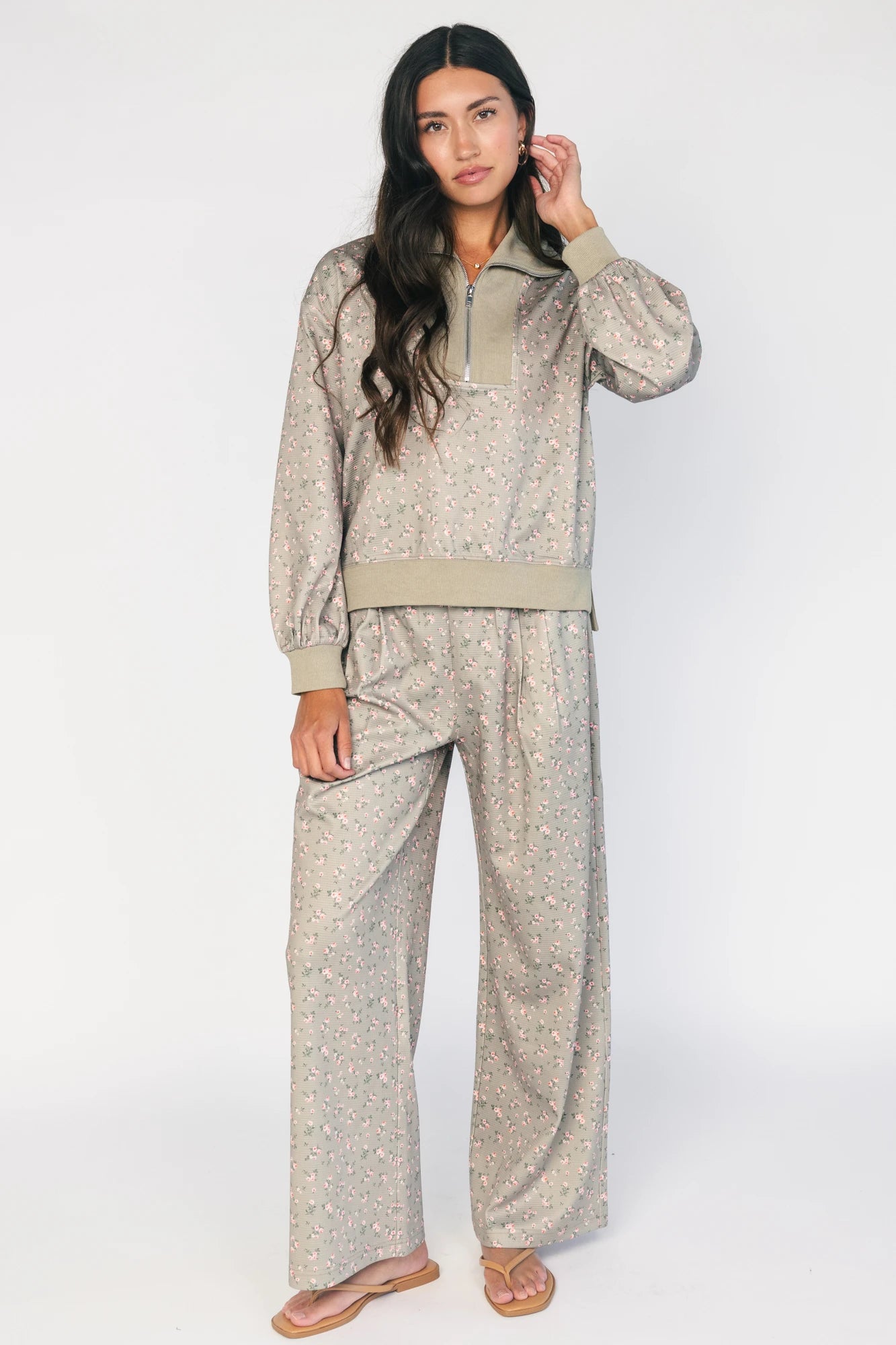 Diana Lounge Set | Olive Floral