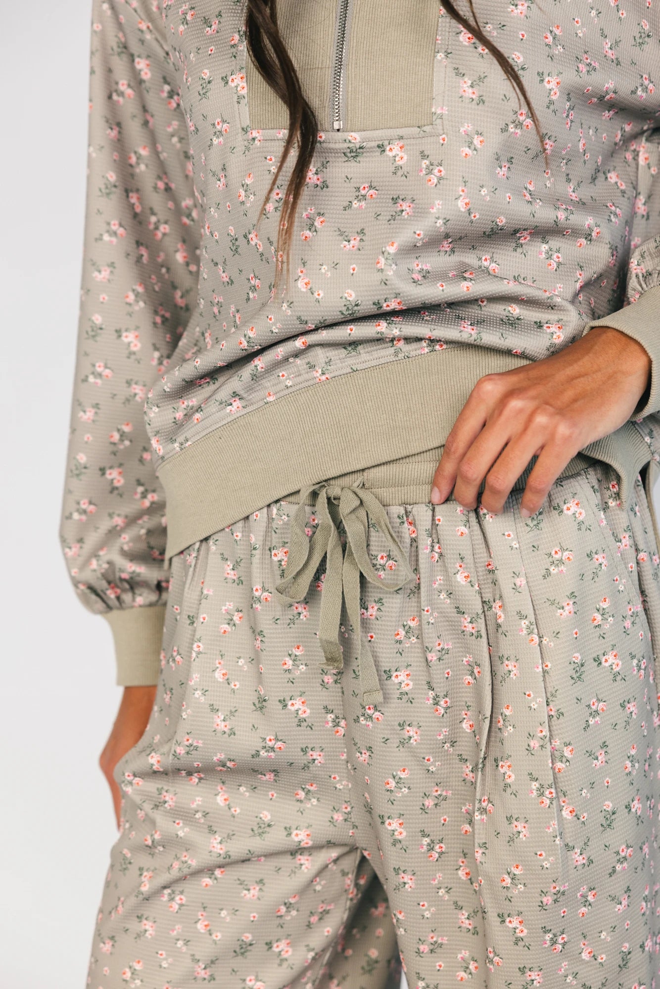 Diana Lounge Set | Olive Floral