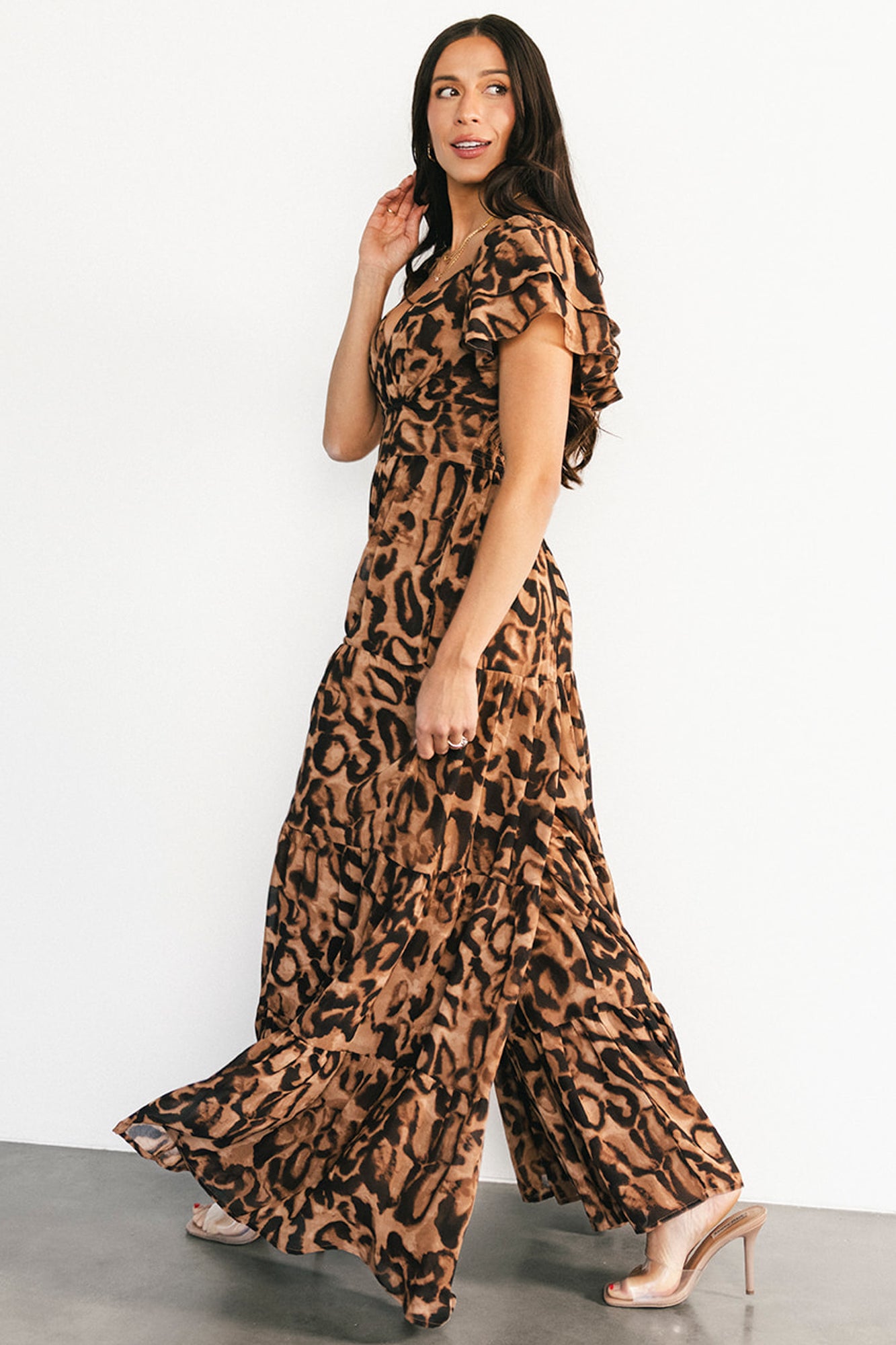 Katalina Jumpsuit | Leopard Print