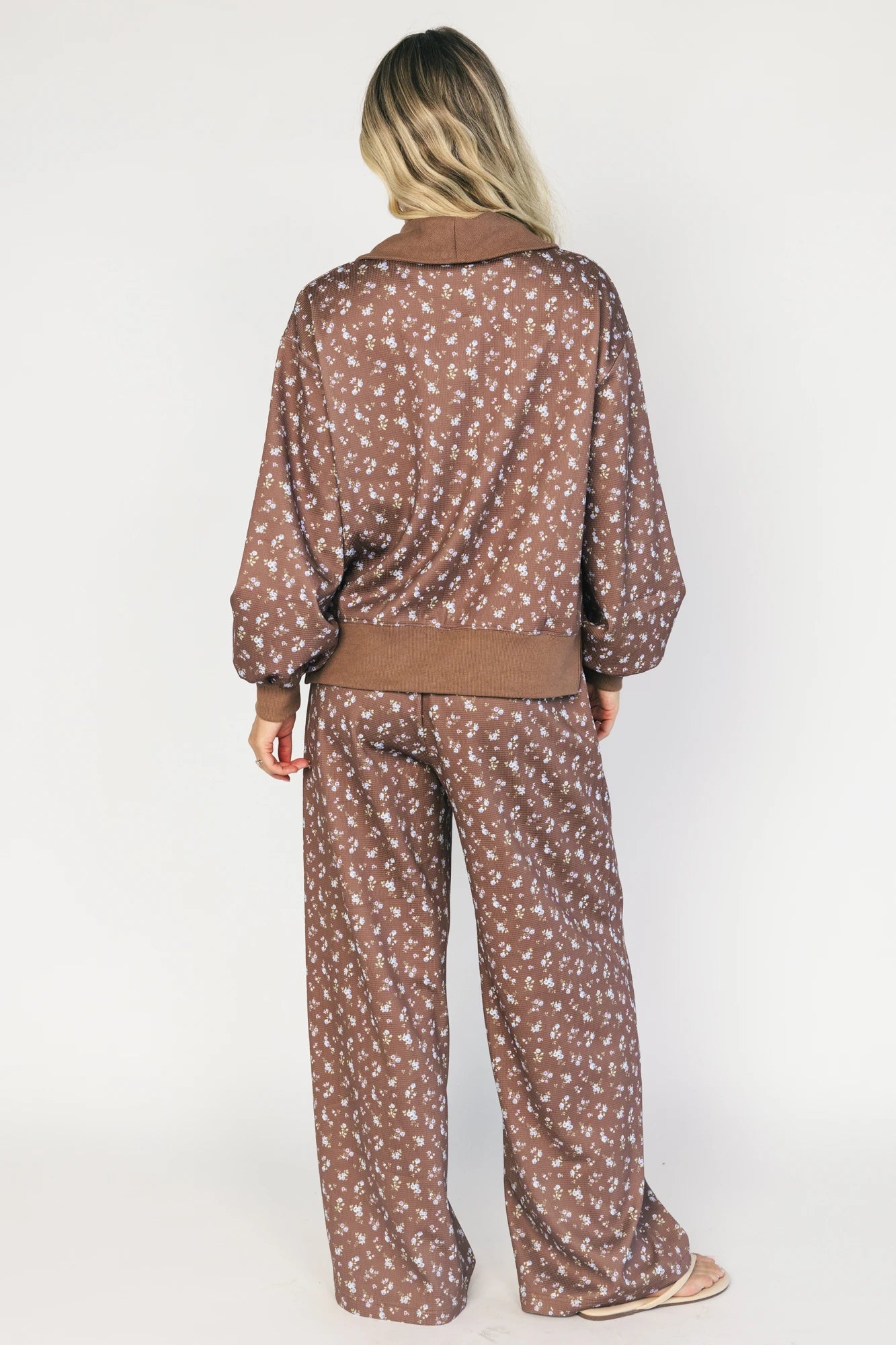 Diana Lounge Set | Brown Floral