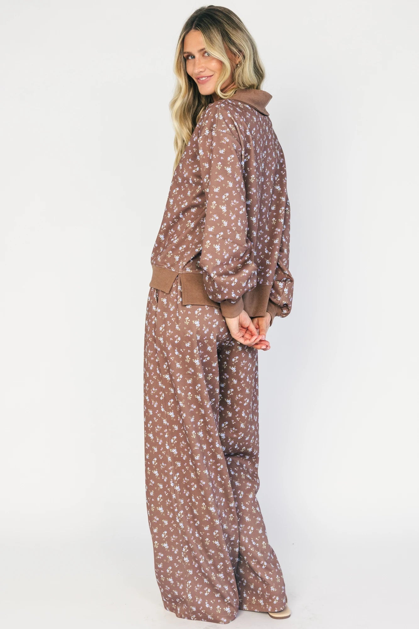 Diana Lounge Set | Brown Floral