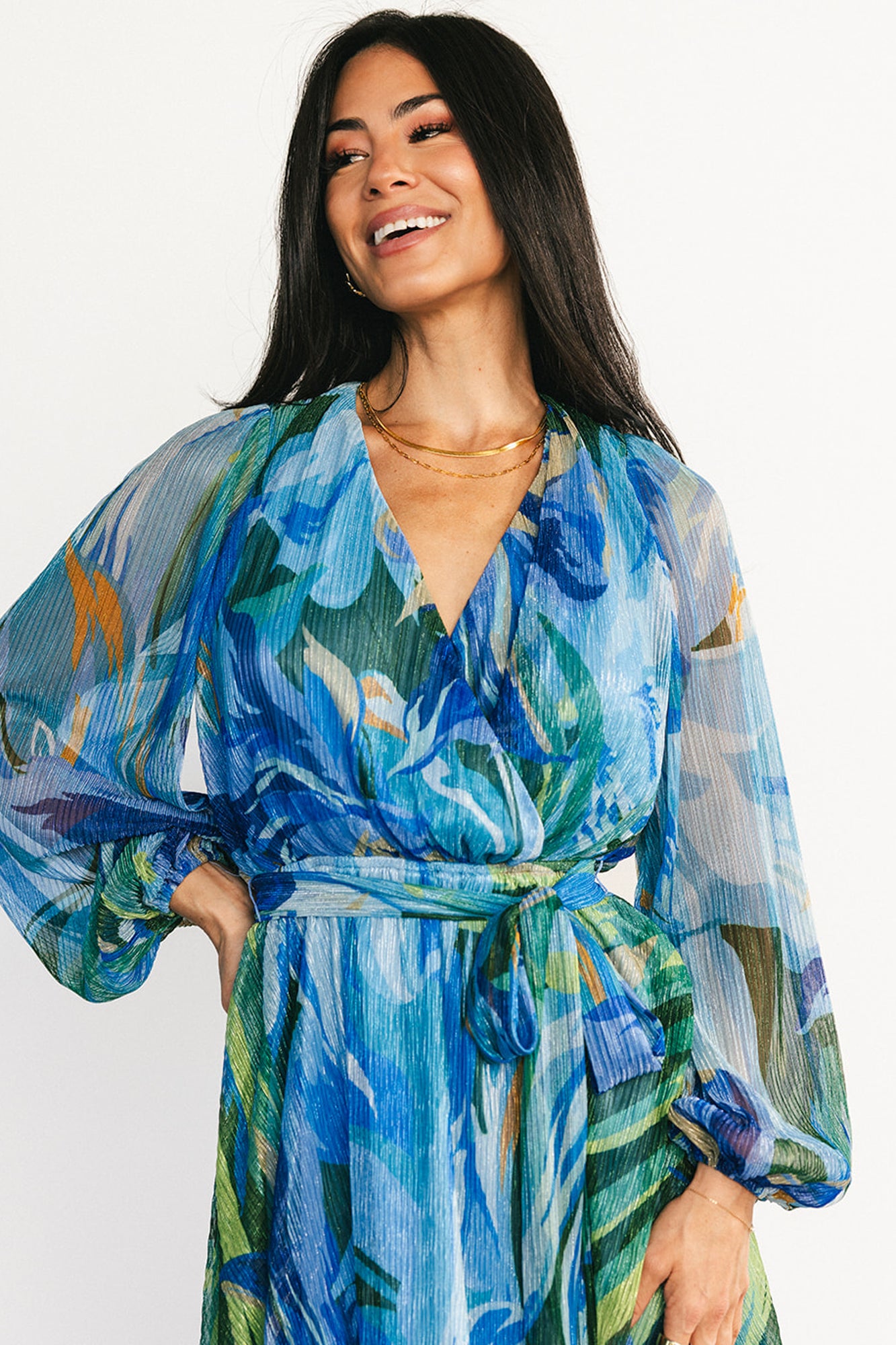 Rev Mini Dress | Cobalt Multi