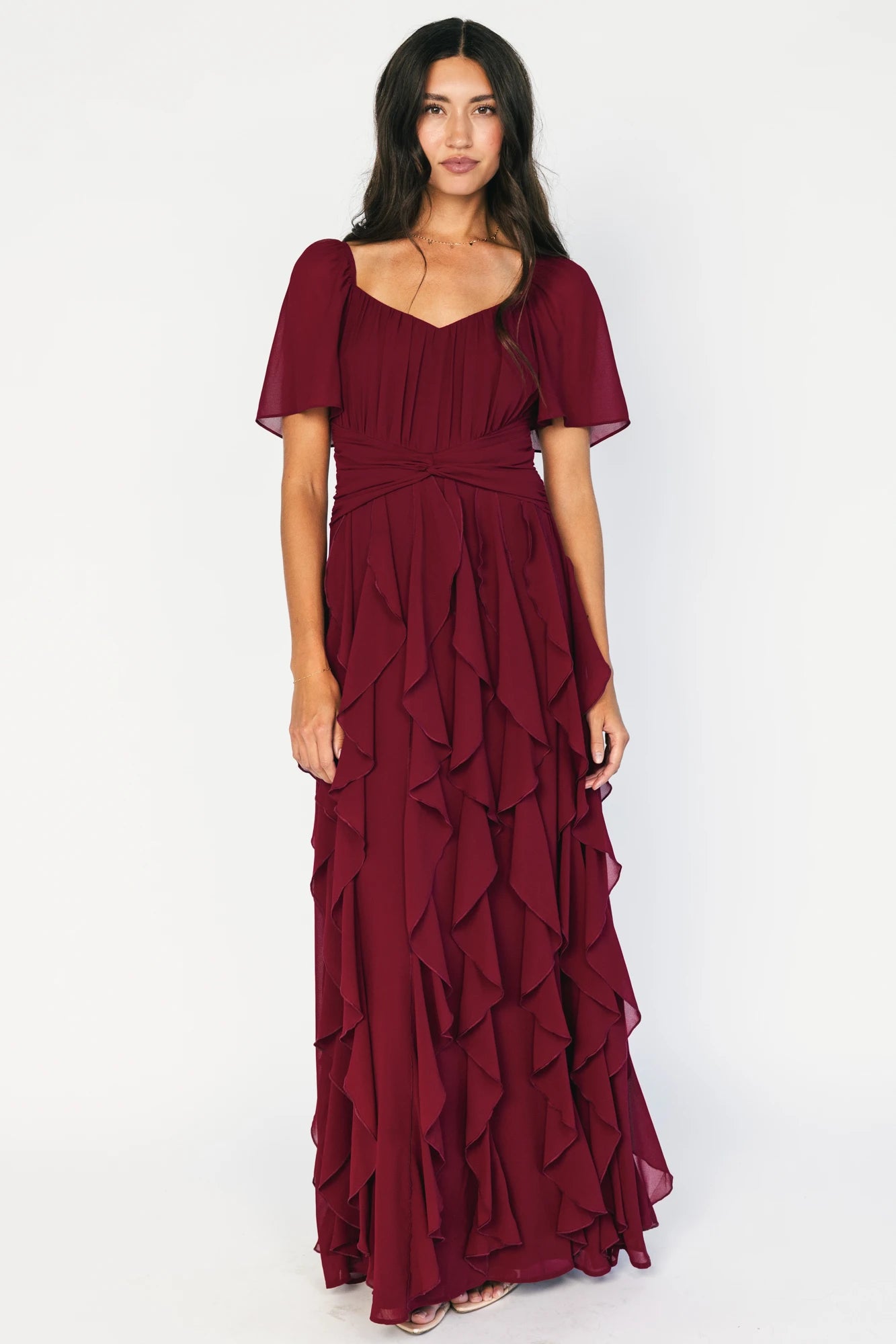 Mercer Maxi Dress | Cranberry