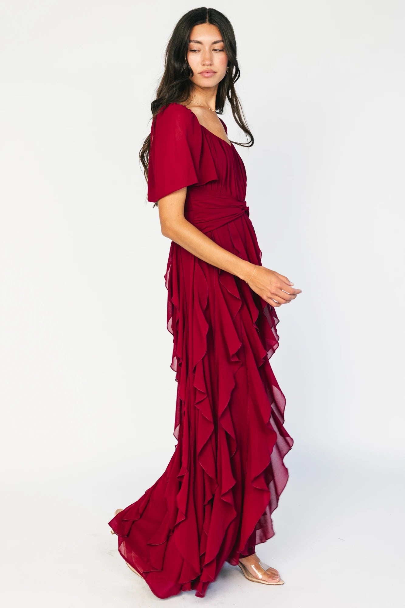 Mercer Maxi Dress | Cranberry
