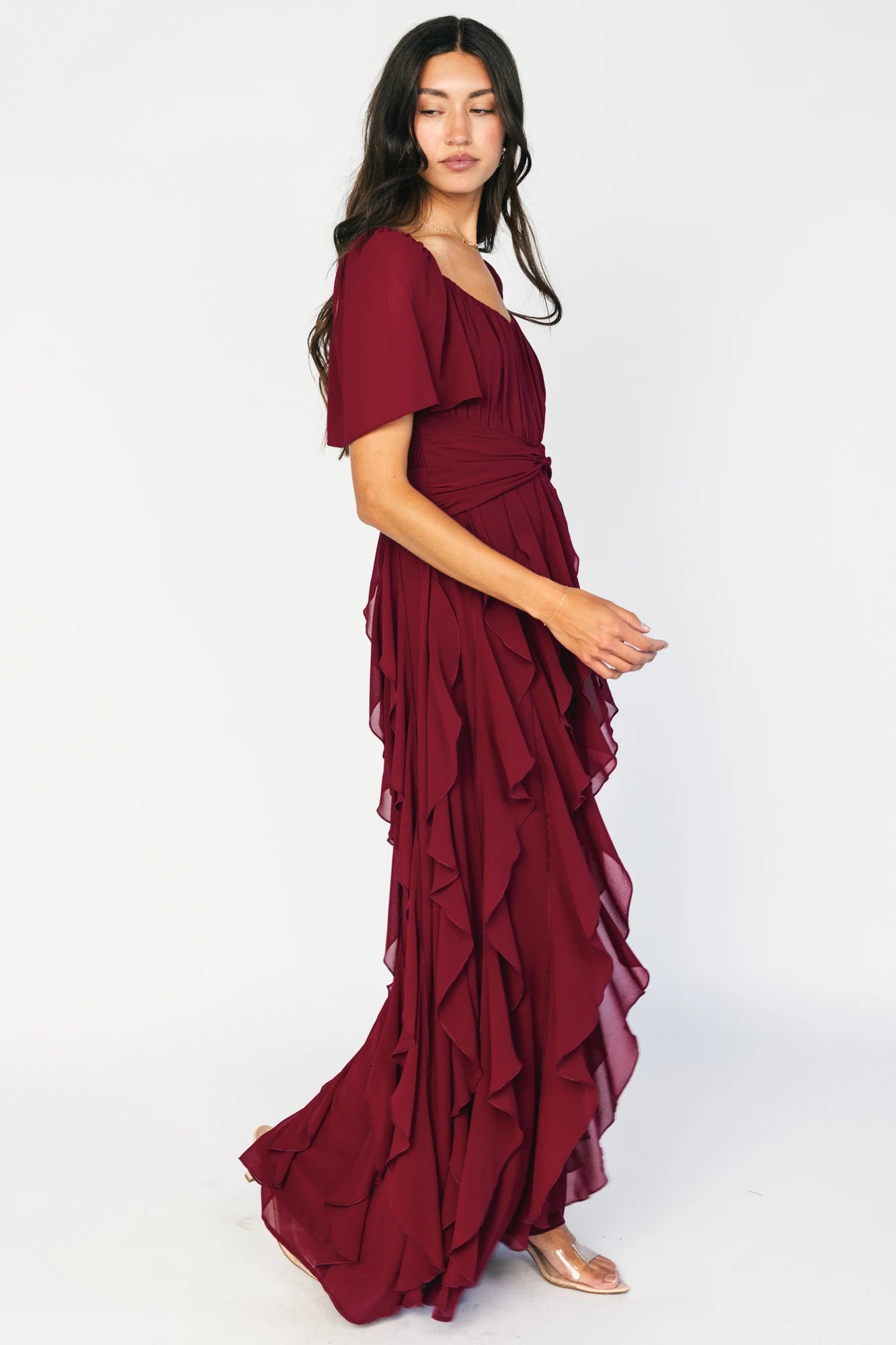 Mercer Maxi Dress | Cranberry