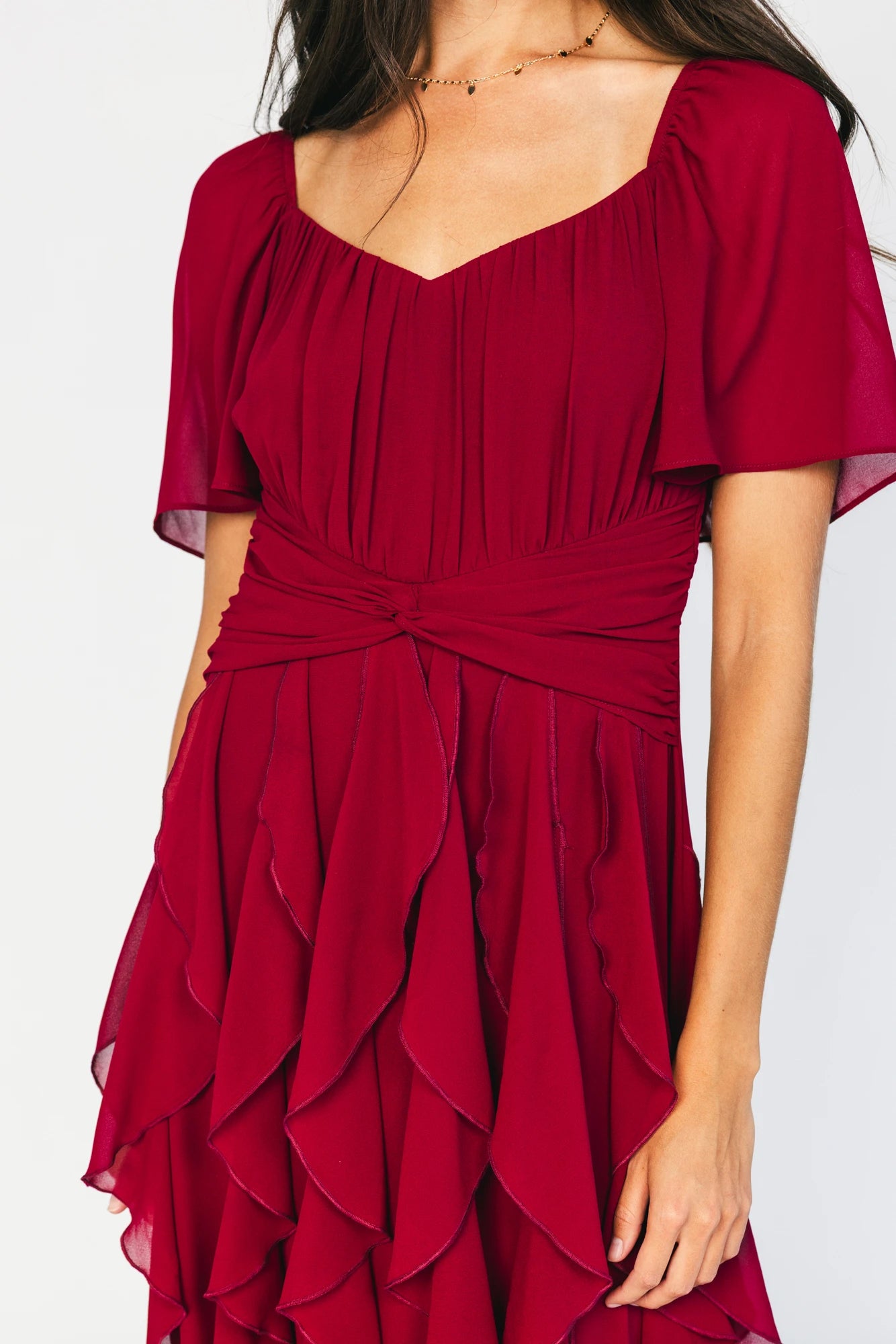 Mercer Maxi Dress | Cranberry