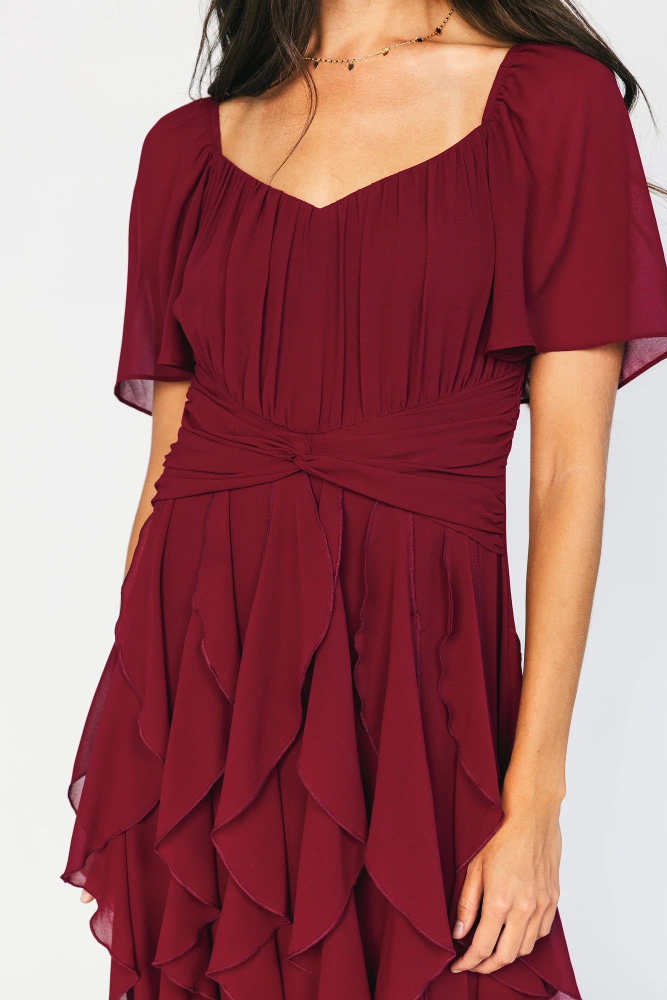 Mercer Maxi Dress | Cranberry