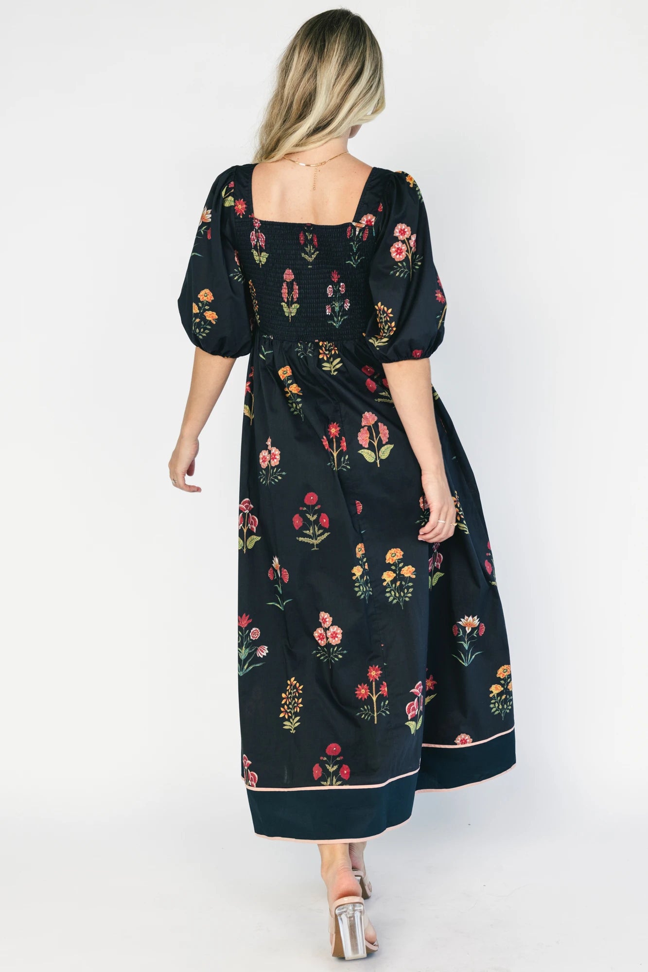 Fern Maxi Dress | Navy Floral