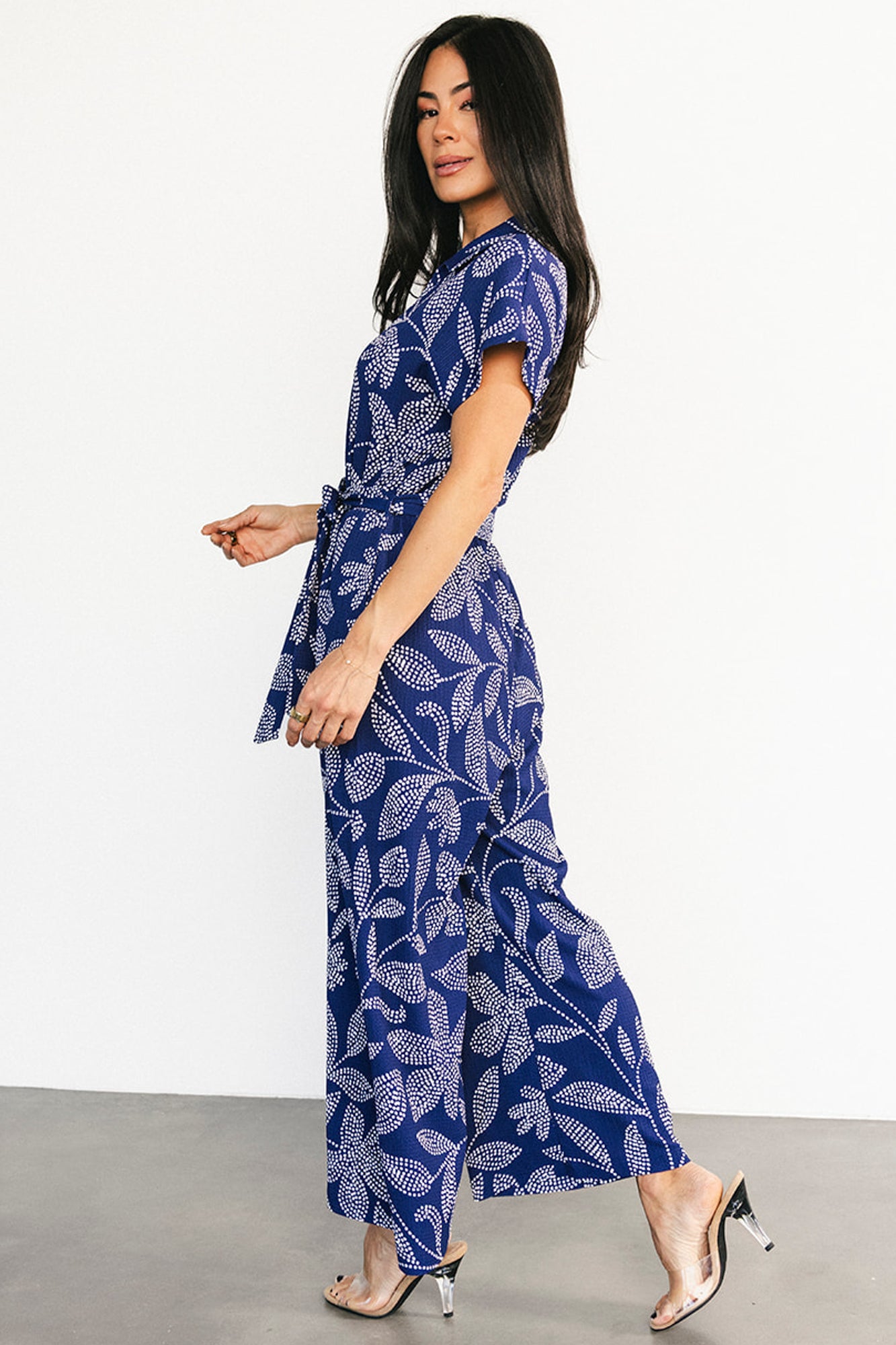 Costa Jumpsuit | Blue Print
