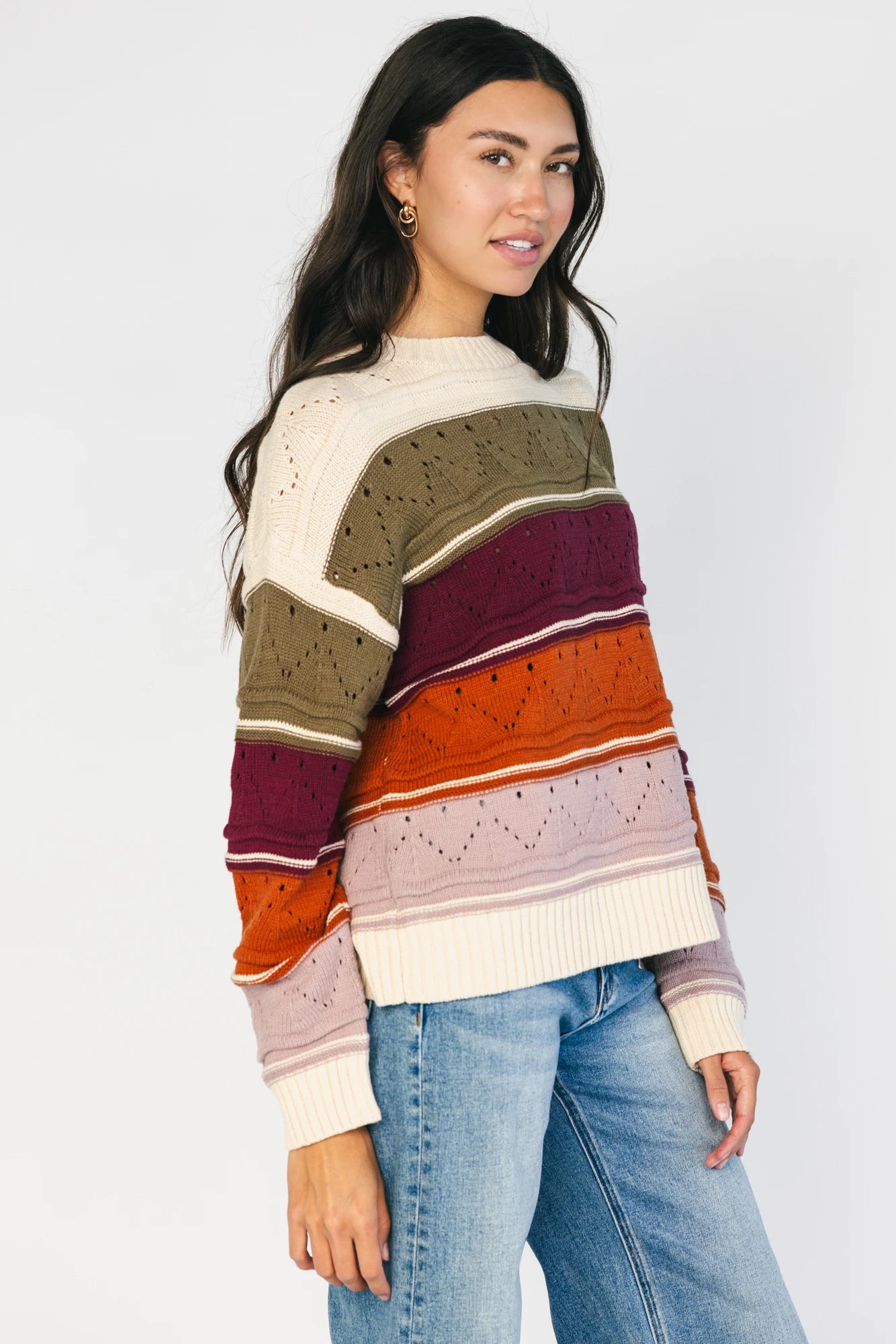 Hanover Sweater | Multi Stripe