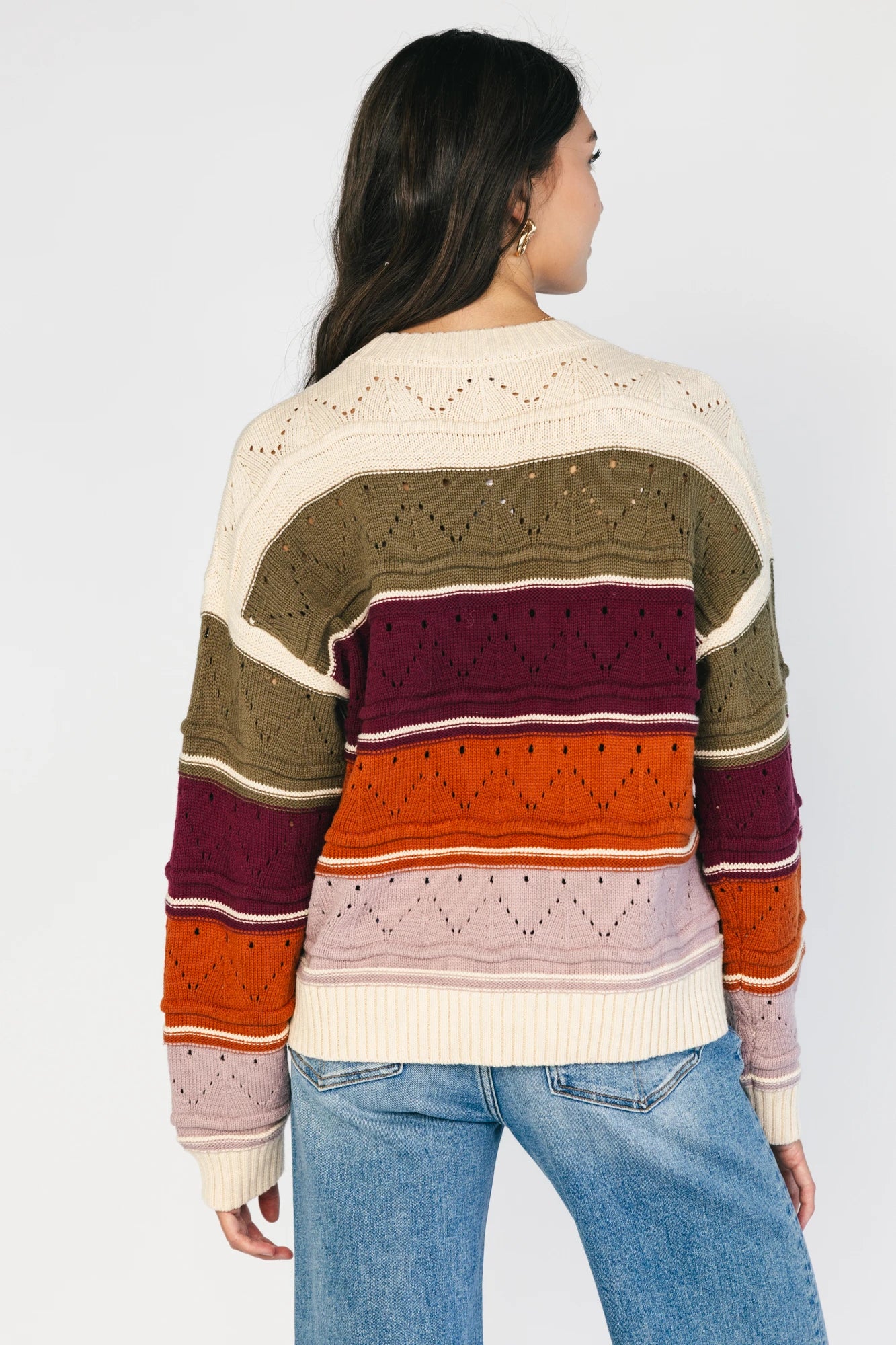 Hanover Sweater | Multi Stripe