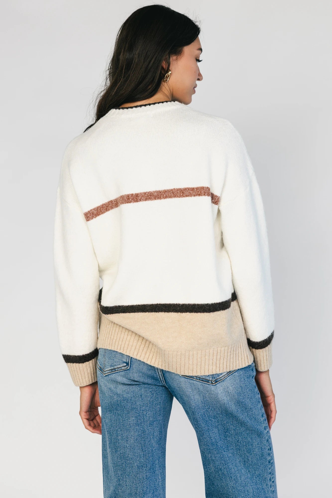 Stacey Sweater | Natural Multi