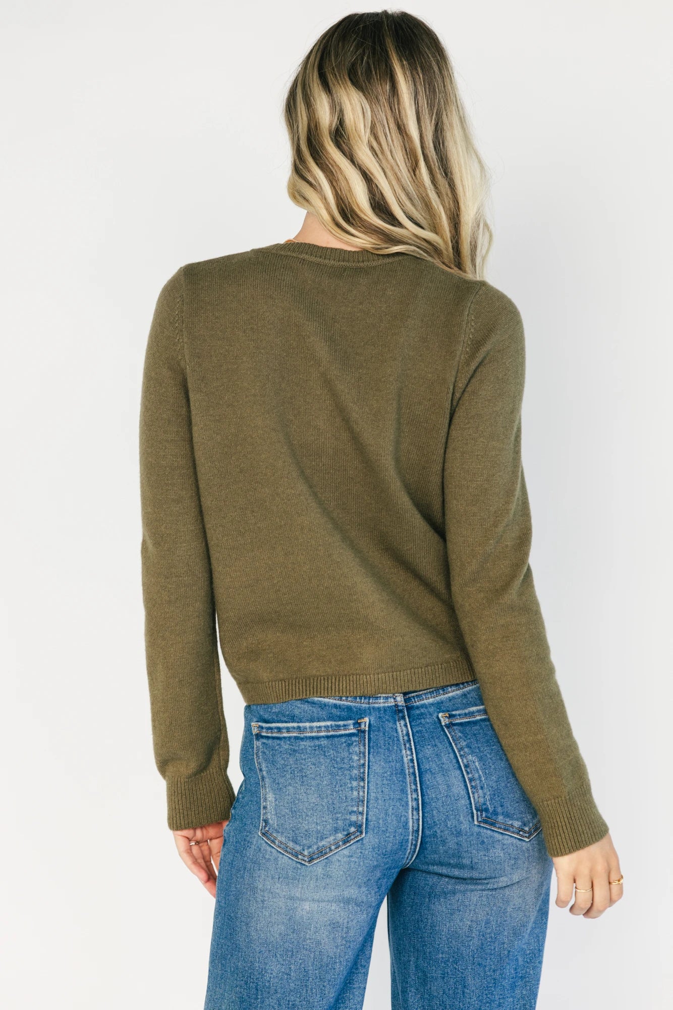 Sable Cardigan | Deep Olive