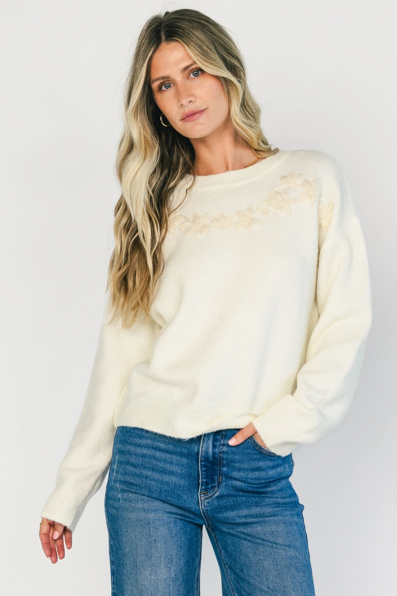 Calloway Sweater | Cream