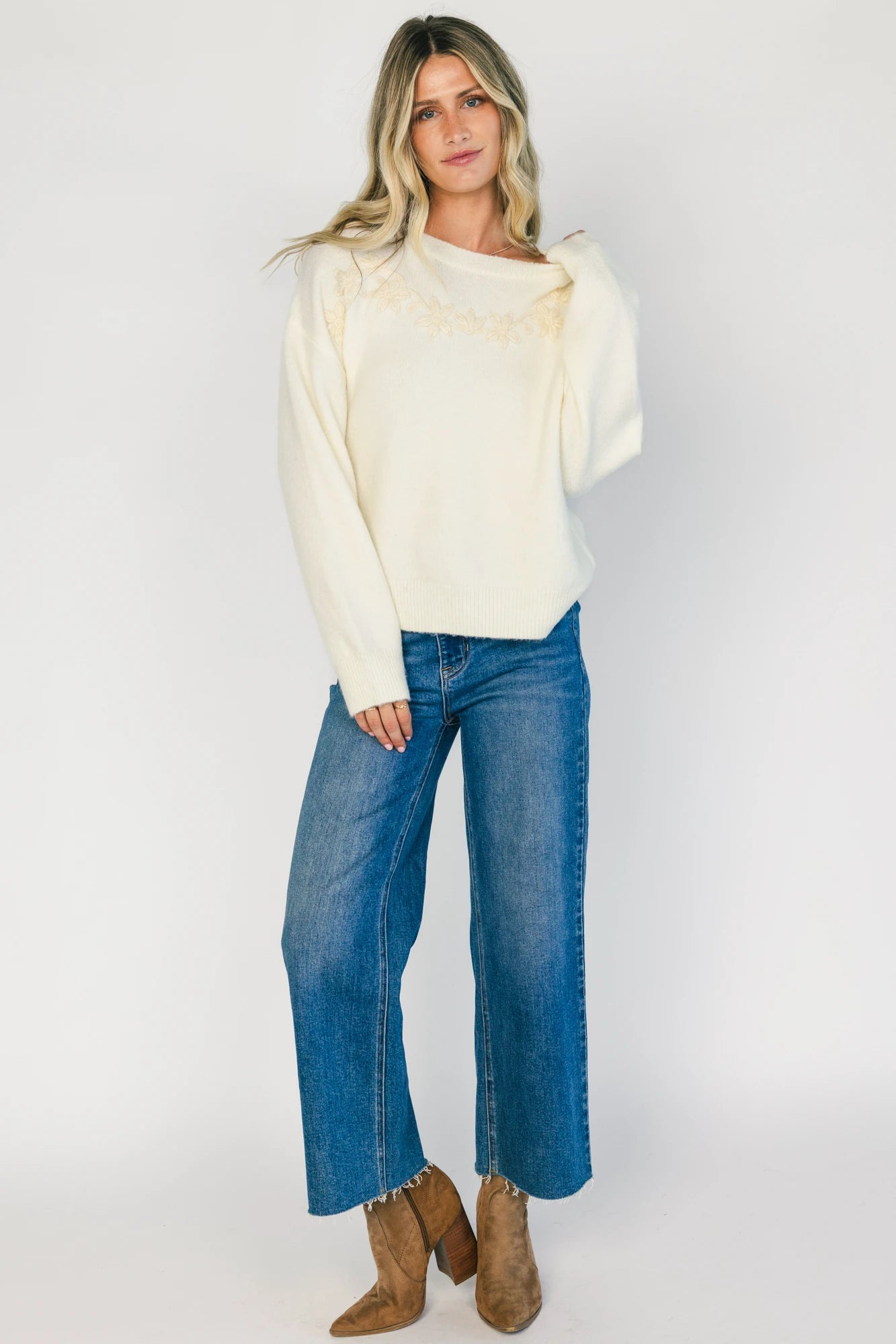 Calloway Sweater | Cream