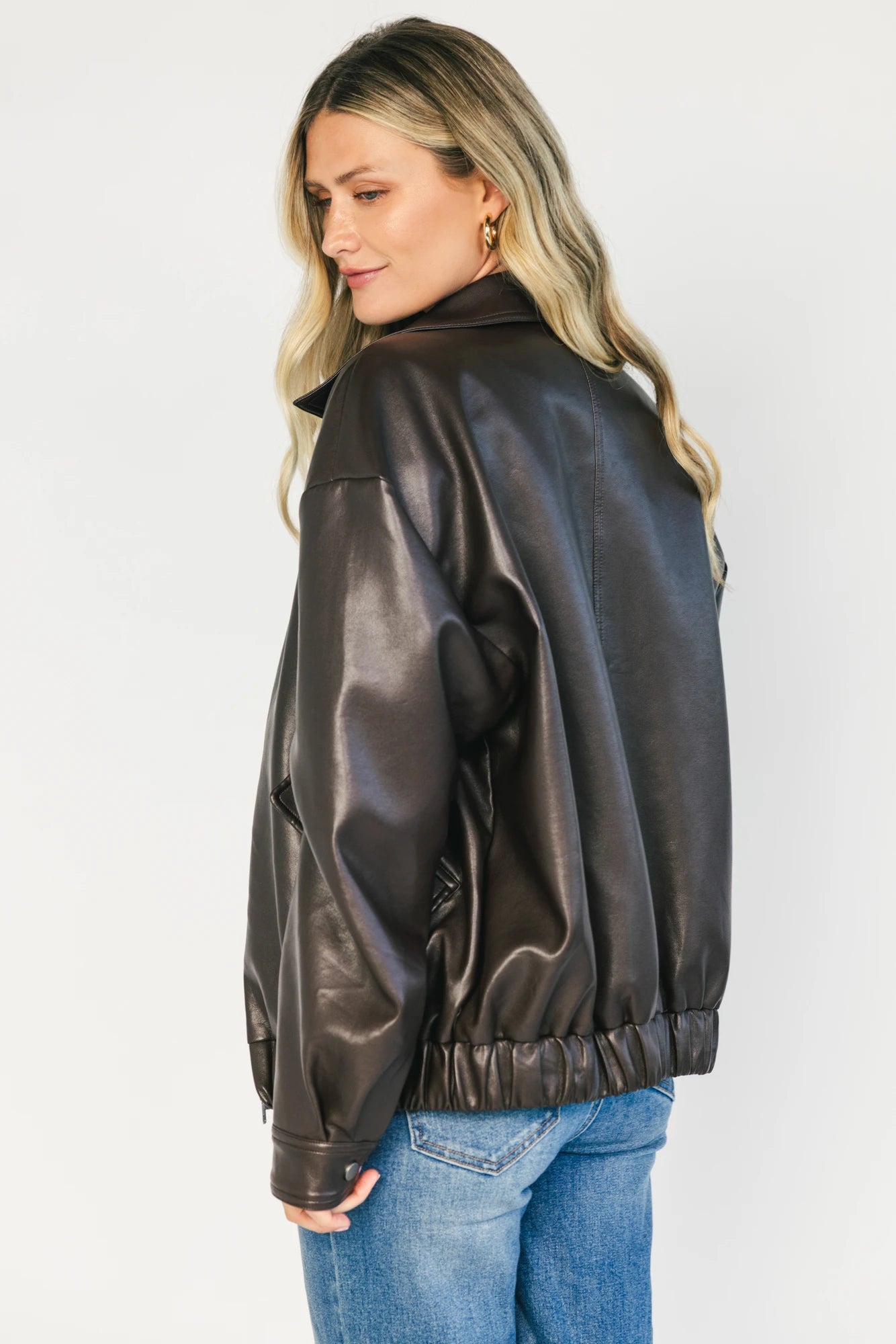Lenox Bomber Jacket | Dark Brown