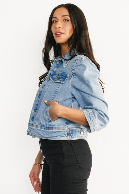 Inés Denim Jacket | Medium Wash