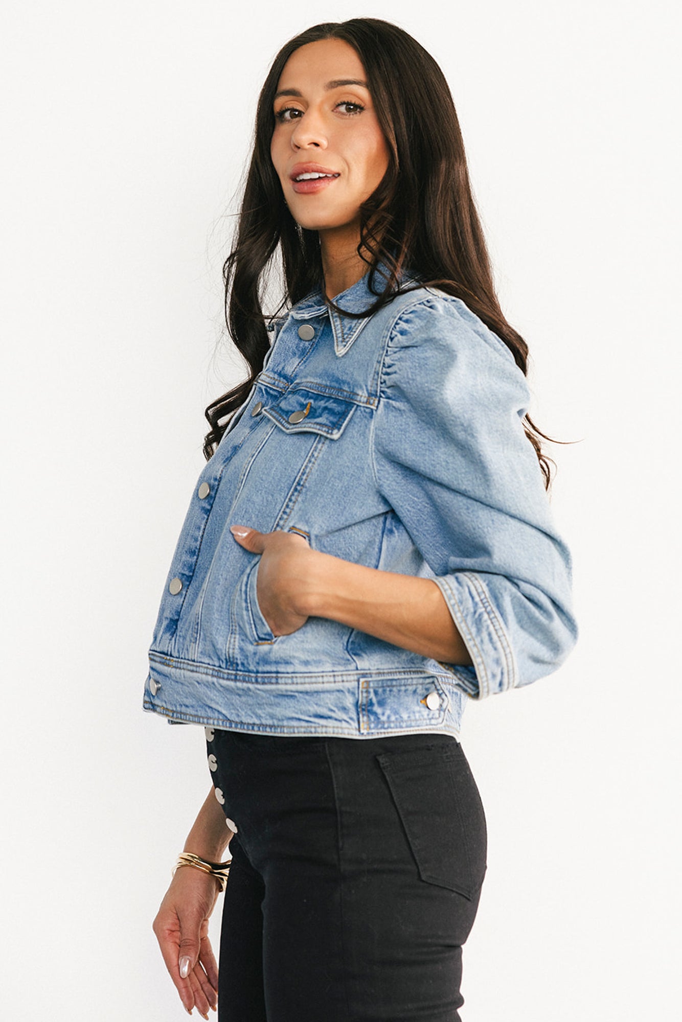 Inés Denim Jacket | Medium Wash