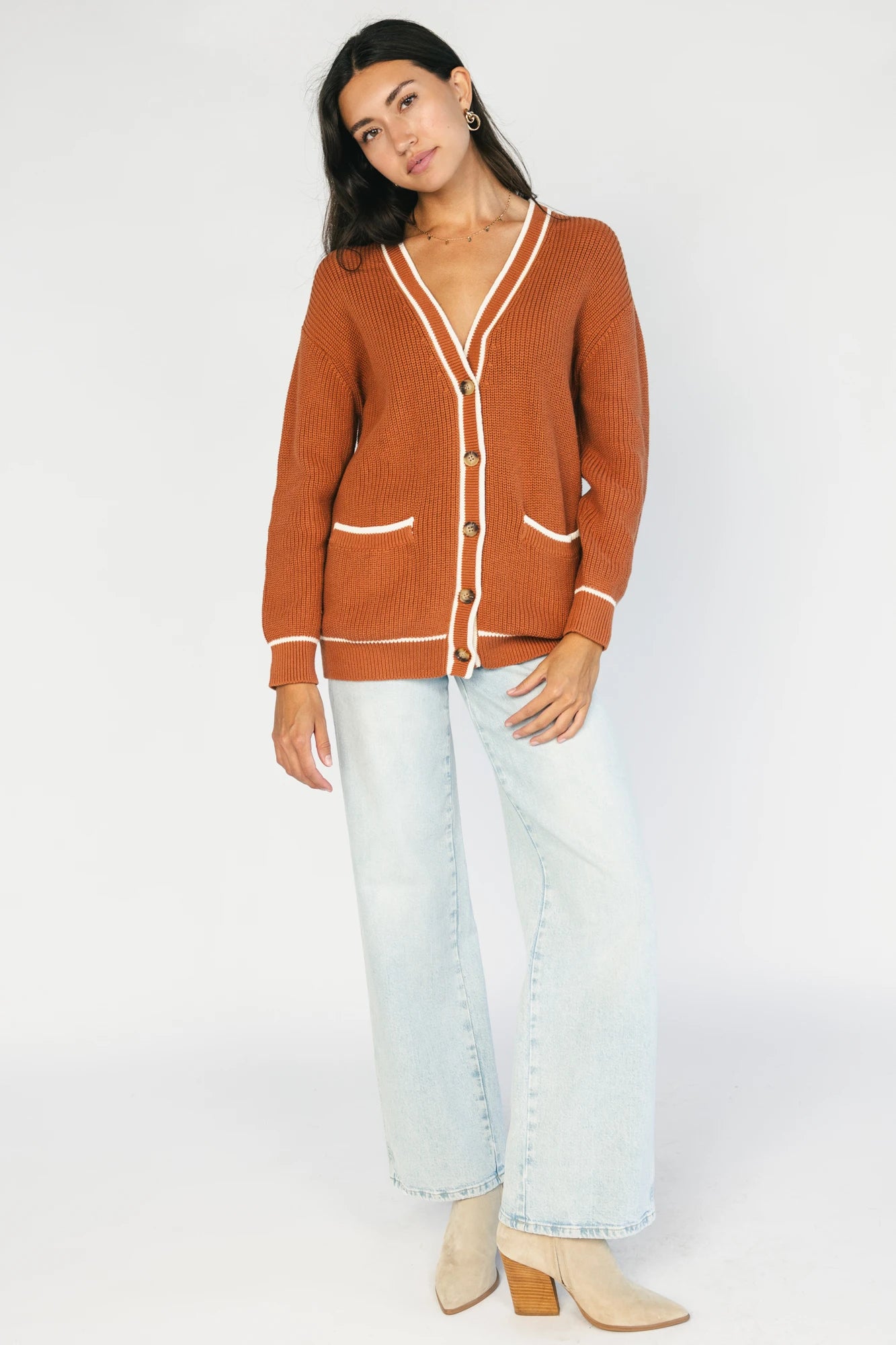 Whitby Cardigan | Spice