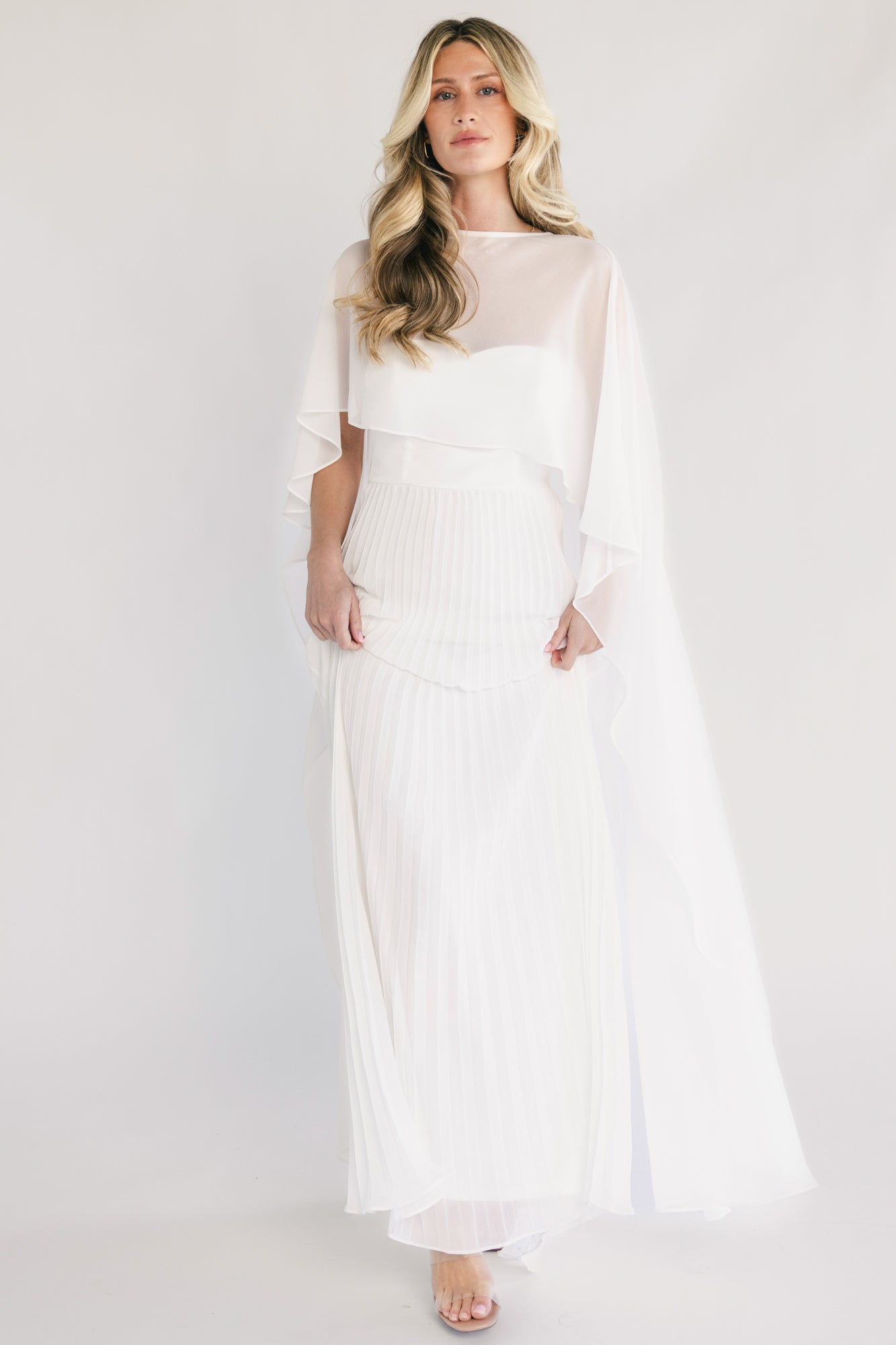 Baltic Born Womens Serafina Strapless Gown | Off White