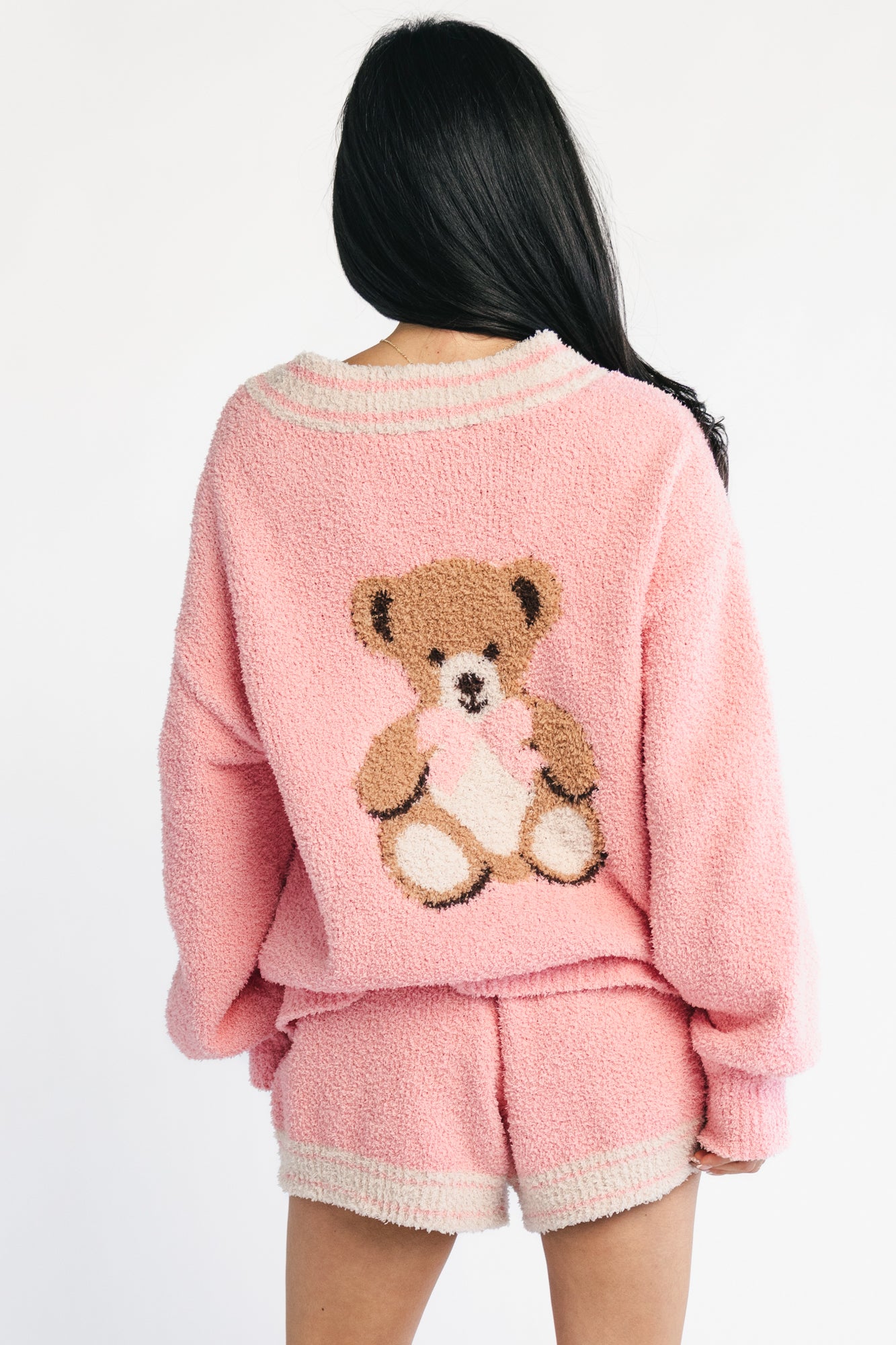 Shania Knit Lounge Set | Blush