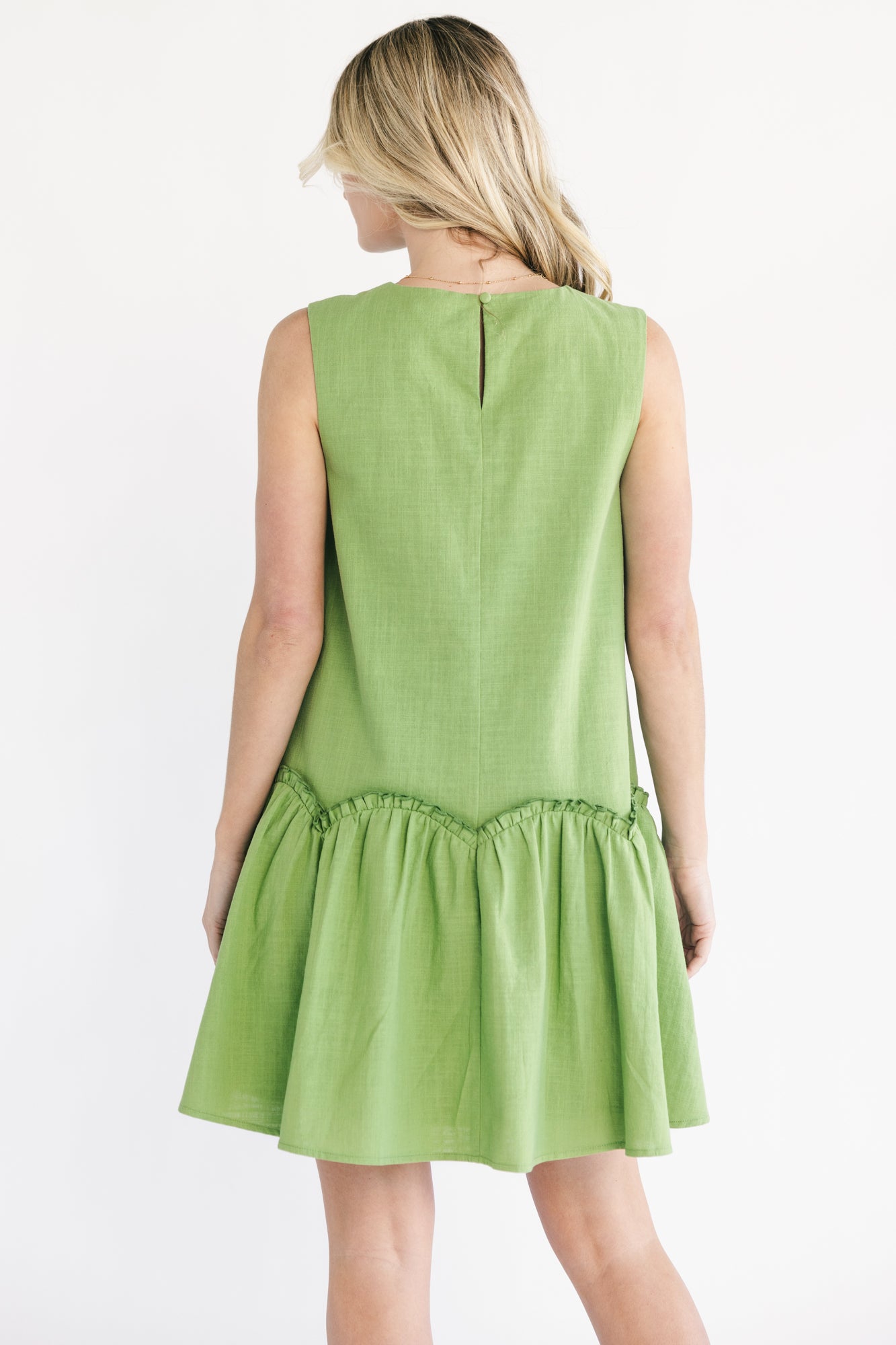 Paulina Short Dress | Green