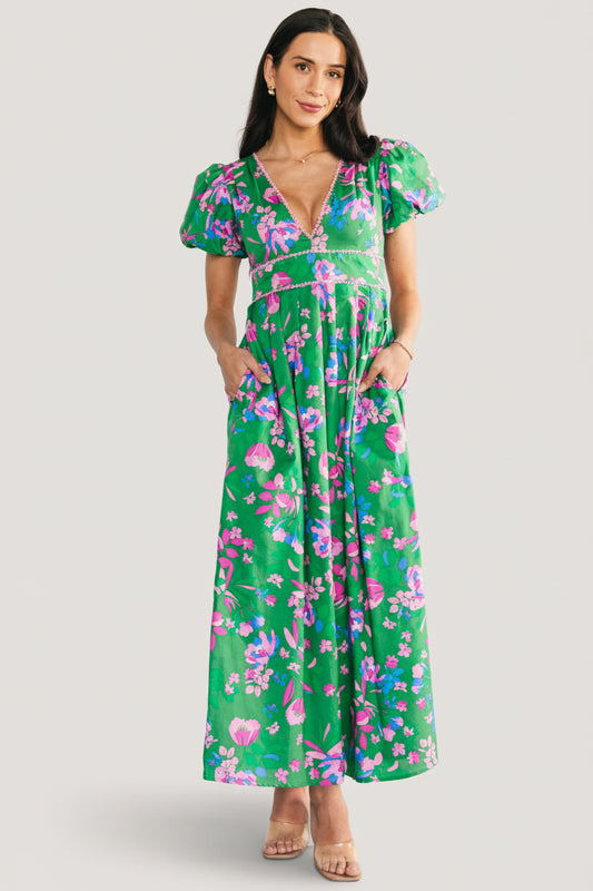 anya maxi dress Significant Other Anya Maxi Dress in Indigo