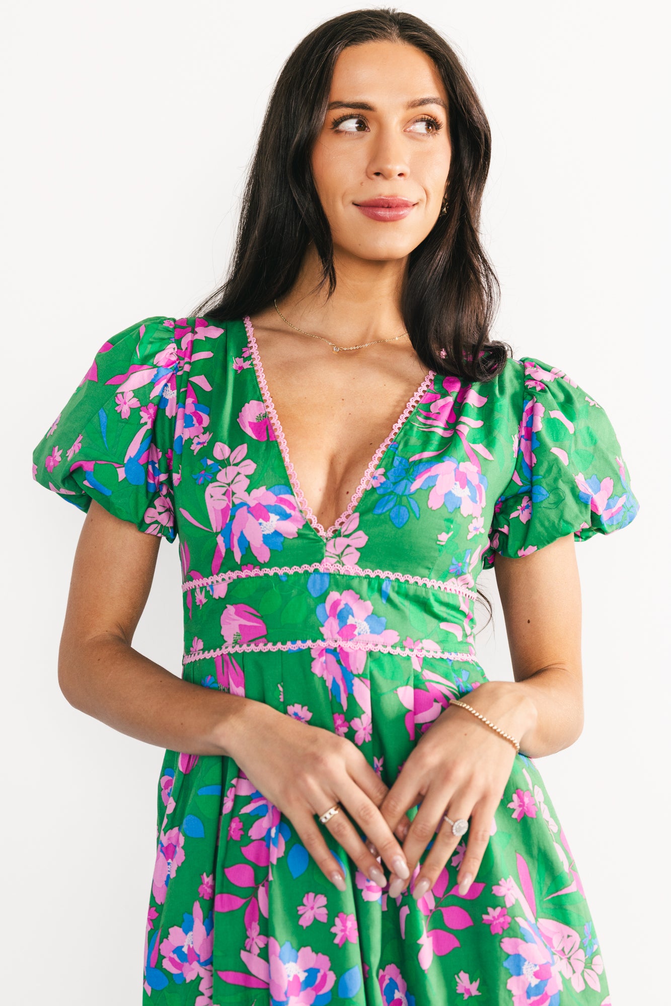 Anya Maxi Dress | Green Multi Print Anya Maxi Dress | Green Multi Print