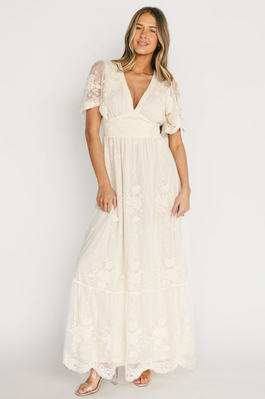Rosalia Lace Maxi Dress
