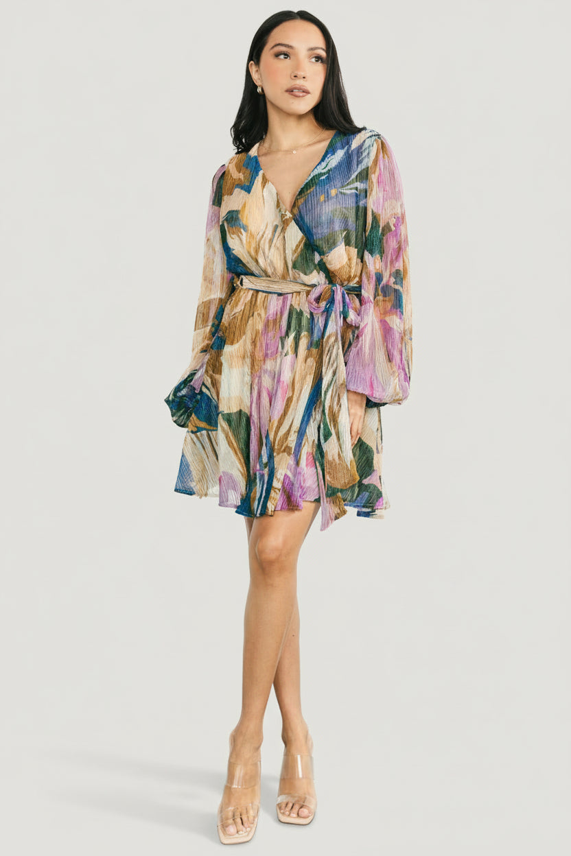 Rev Mini Dress | Orchid Multi