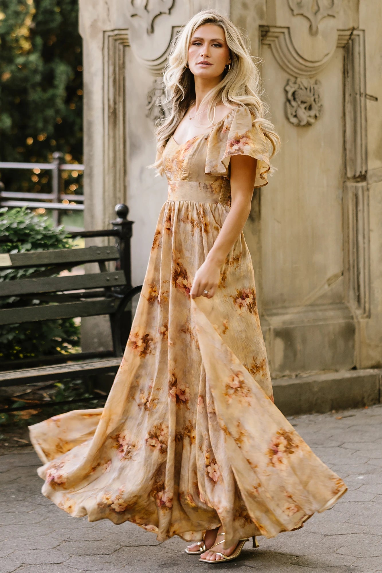 Astor Maxi Dress | Golden Floral