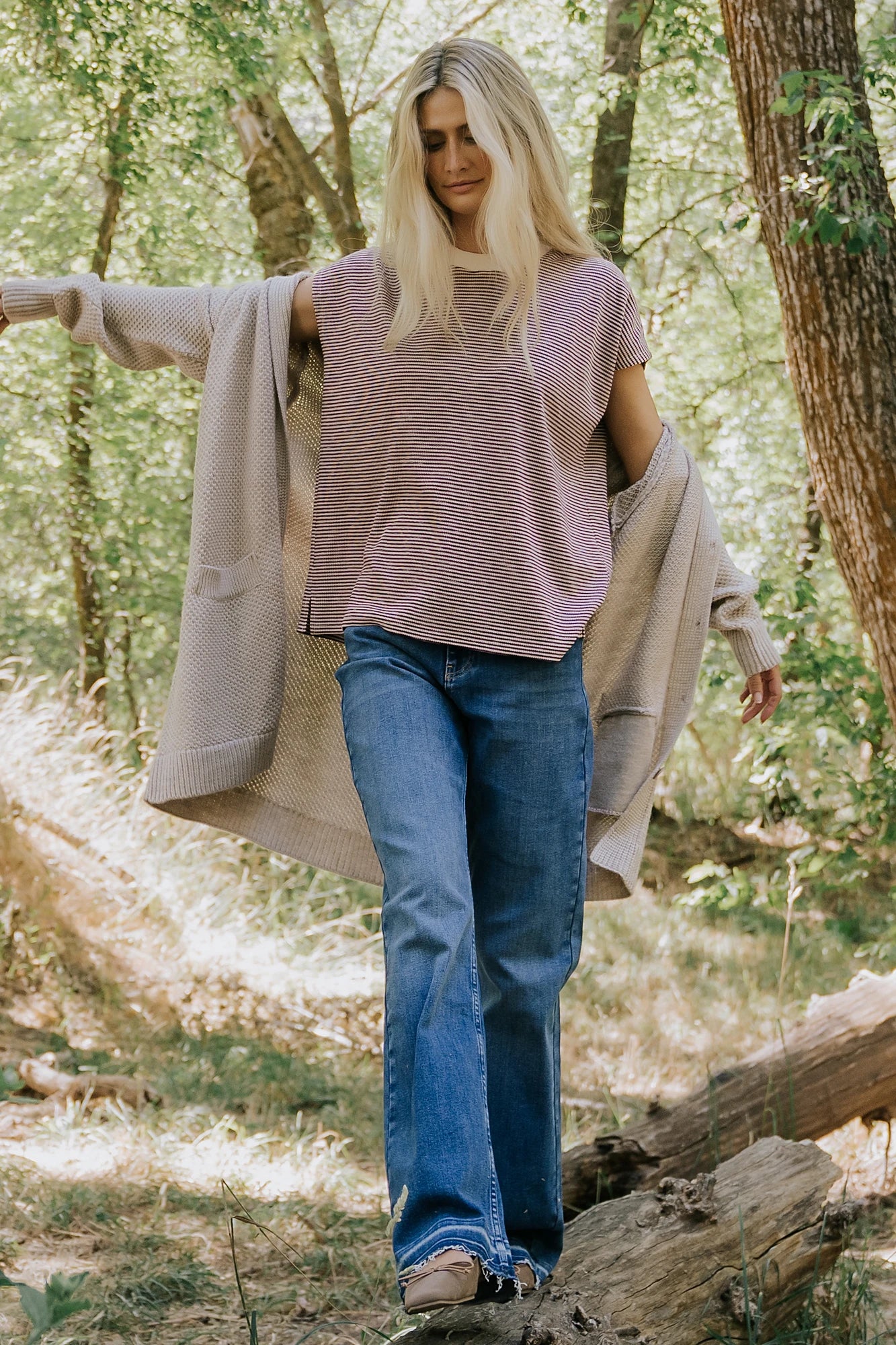 Bria High Rise Wide Leg Jeans | Medium Wash